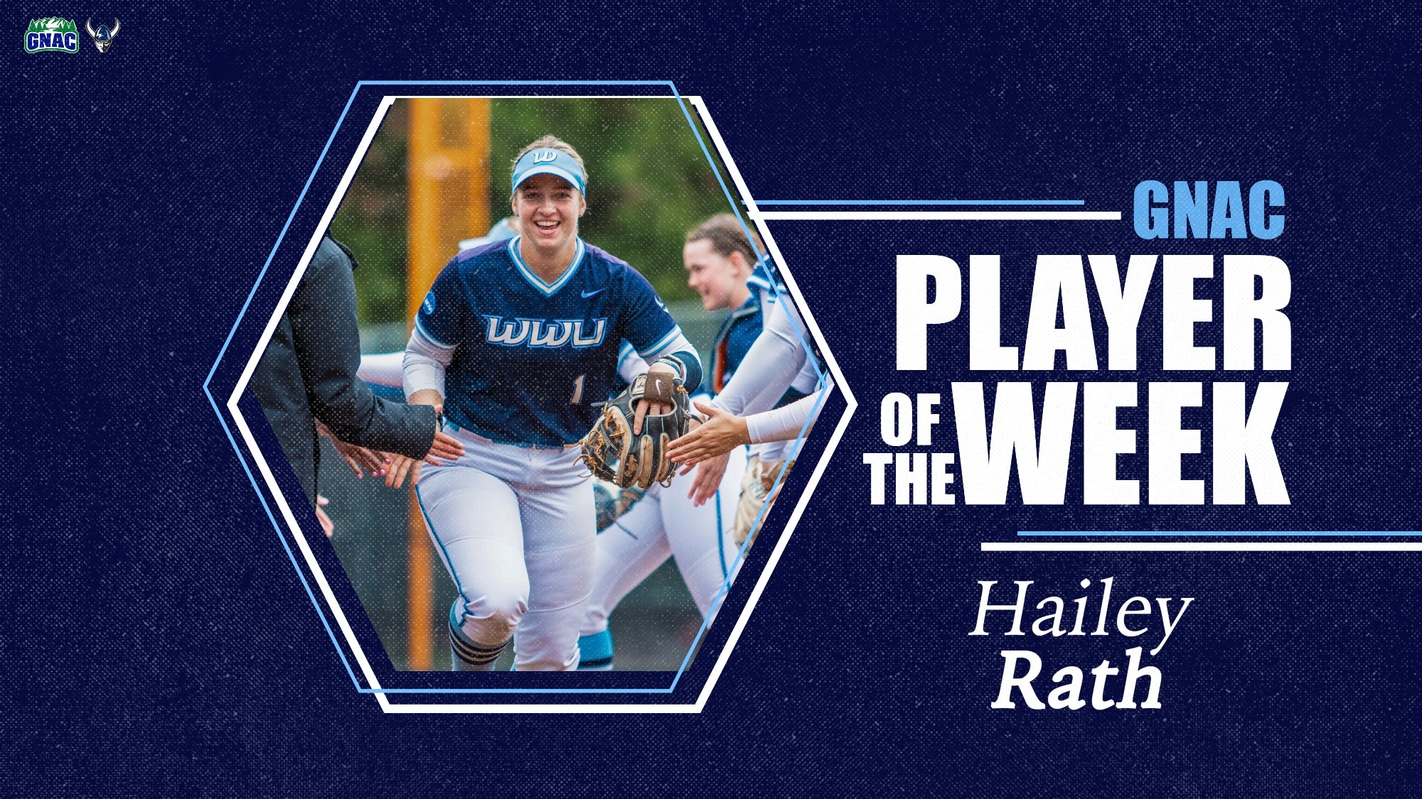 Hailey Rath GNAC Softball Player of the Week