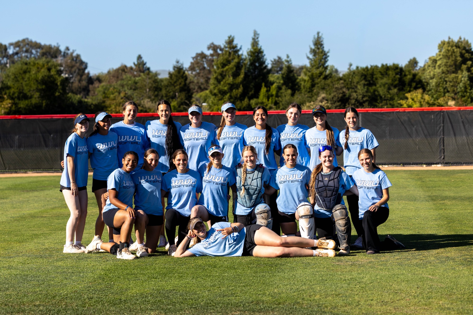 WWU Softball at NCAA Regional Practice Day