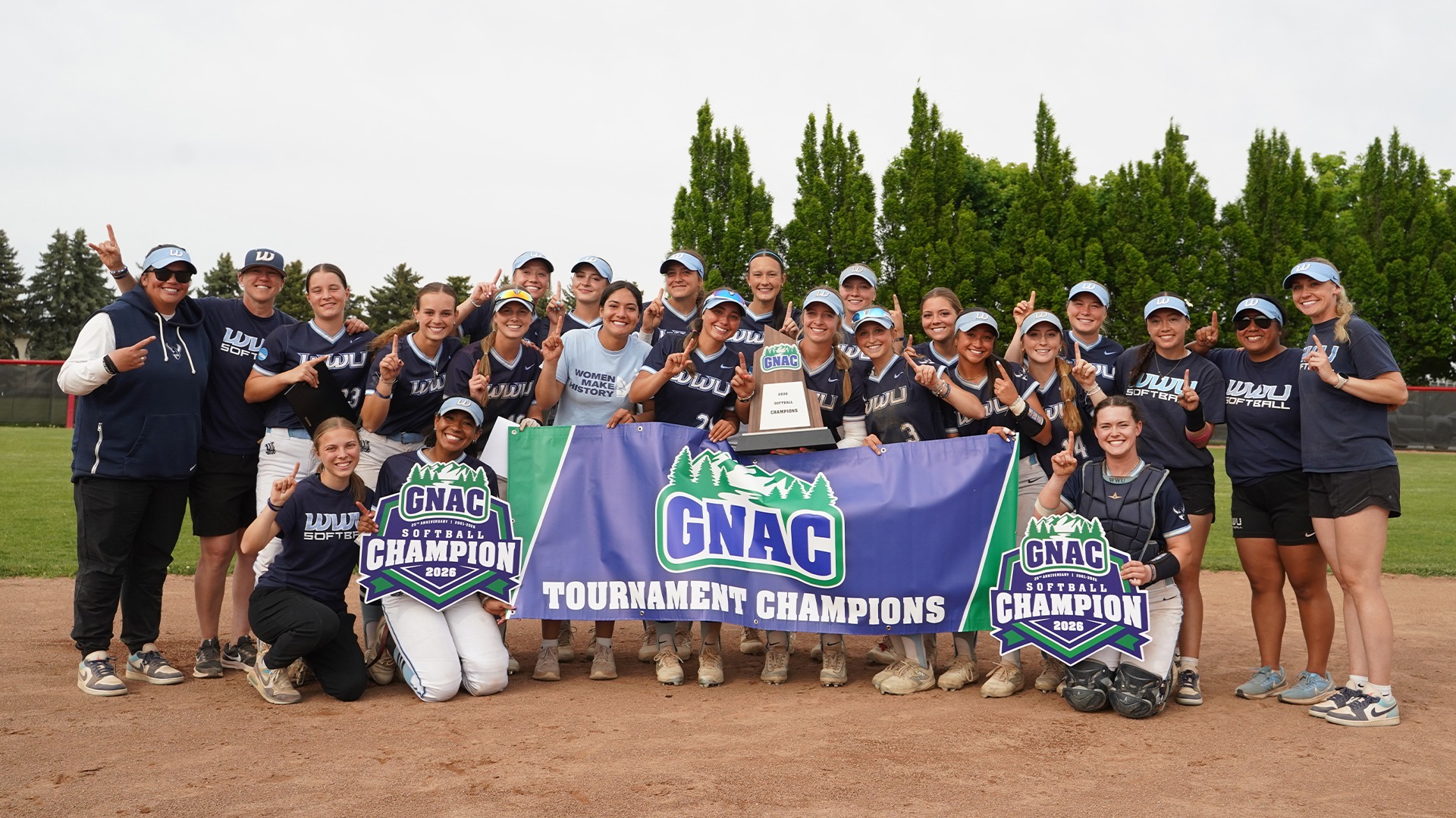 GNAC Champions - WWU Softball