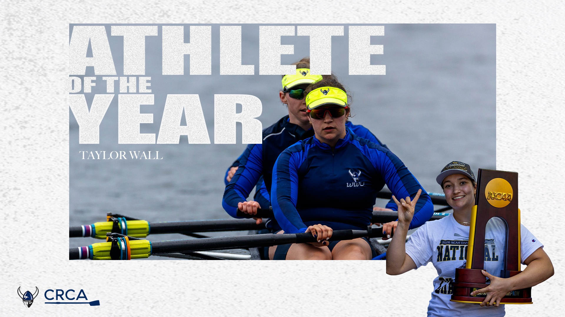 Taylor Wall CRCA Athlete of the Year