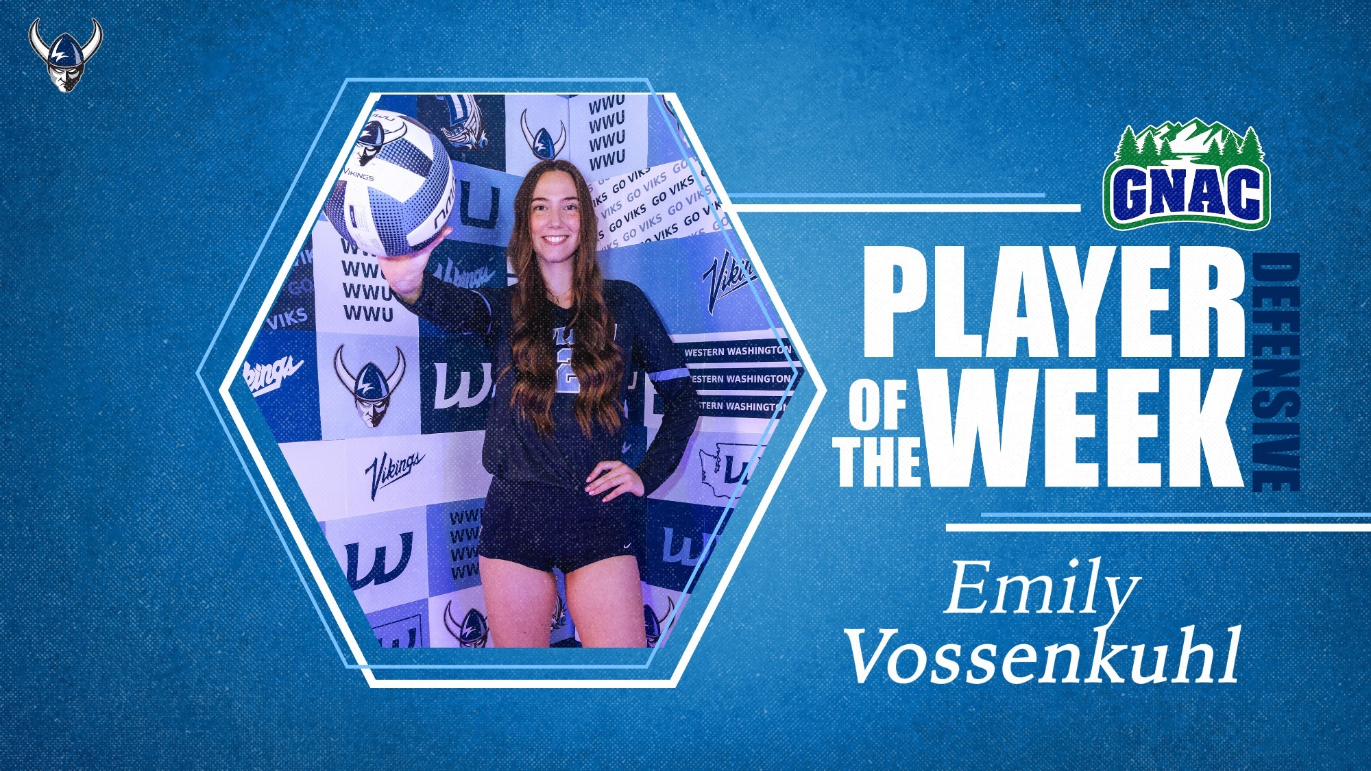 Emily Vossenkuhl - GNAC Player of the Week - Defense