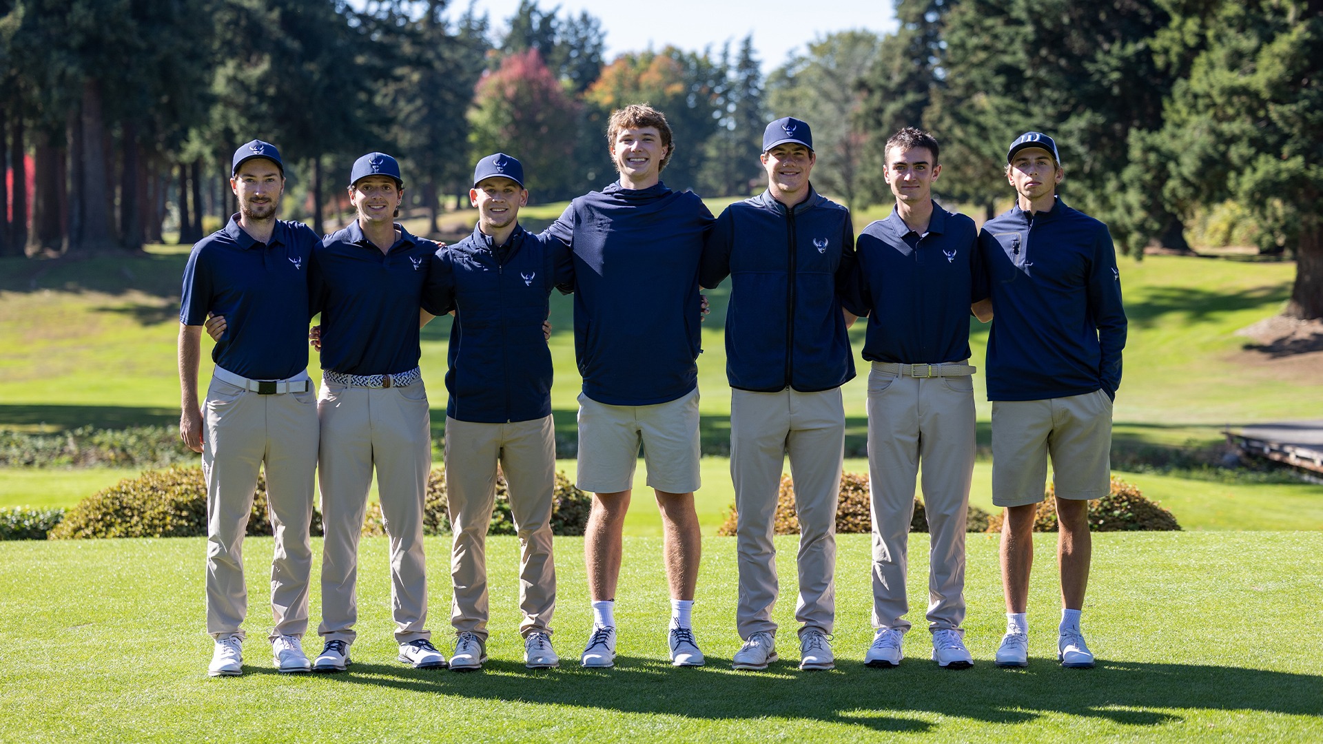 WWU Men's Golf Team at the 2026 WWU Invitational