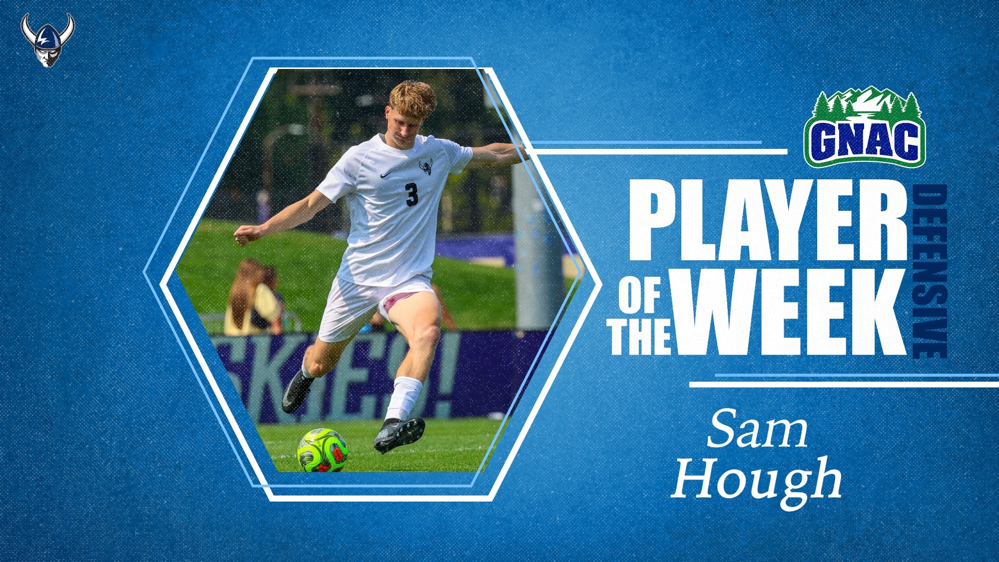 Sam Hough - GNAC Player of the Week