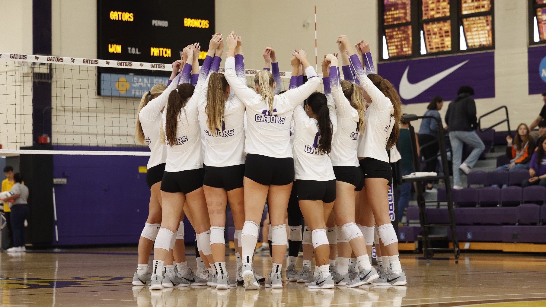 Volleyball Huddle