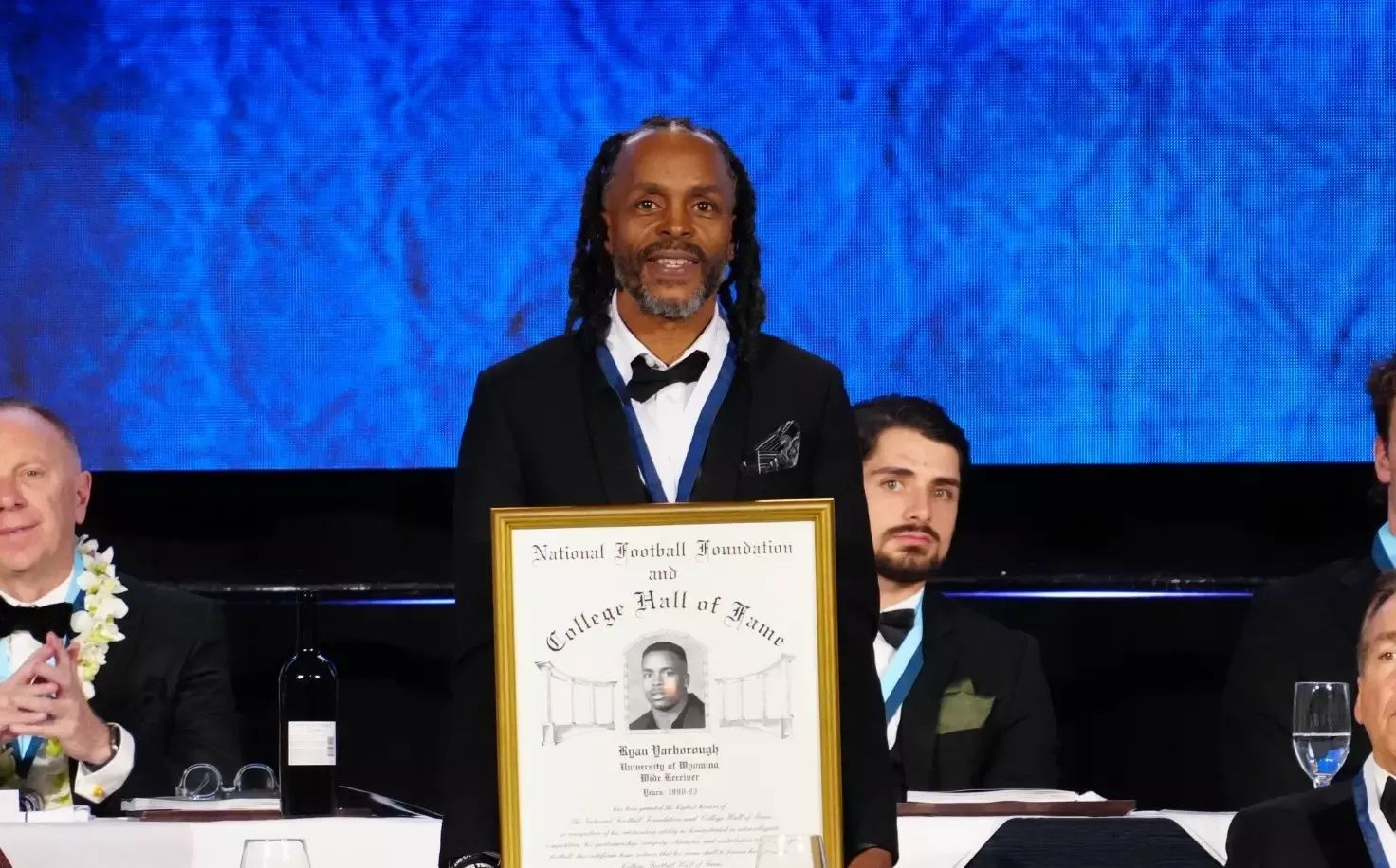 Ryan Yarborough at NFF Hall of Fame Presentation 