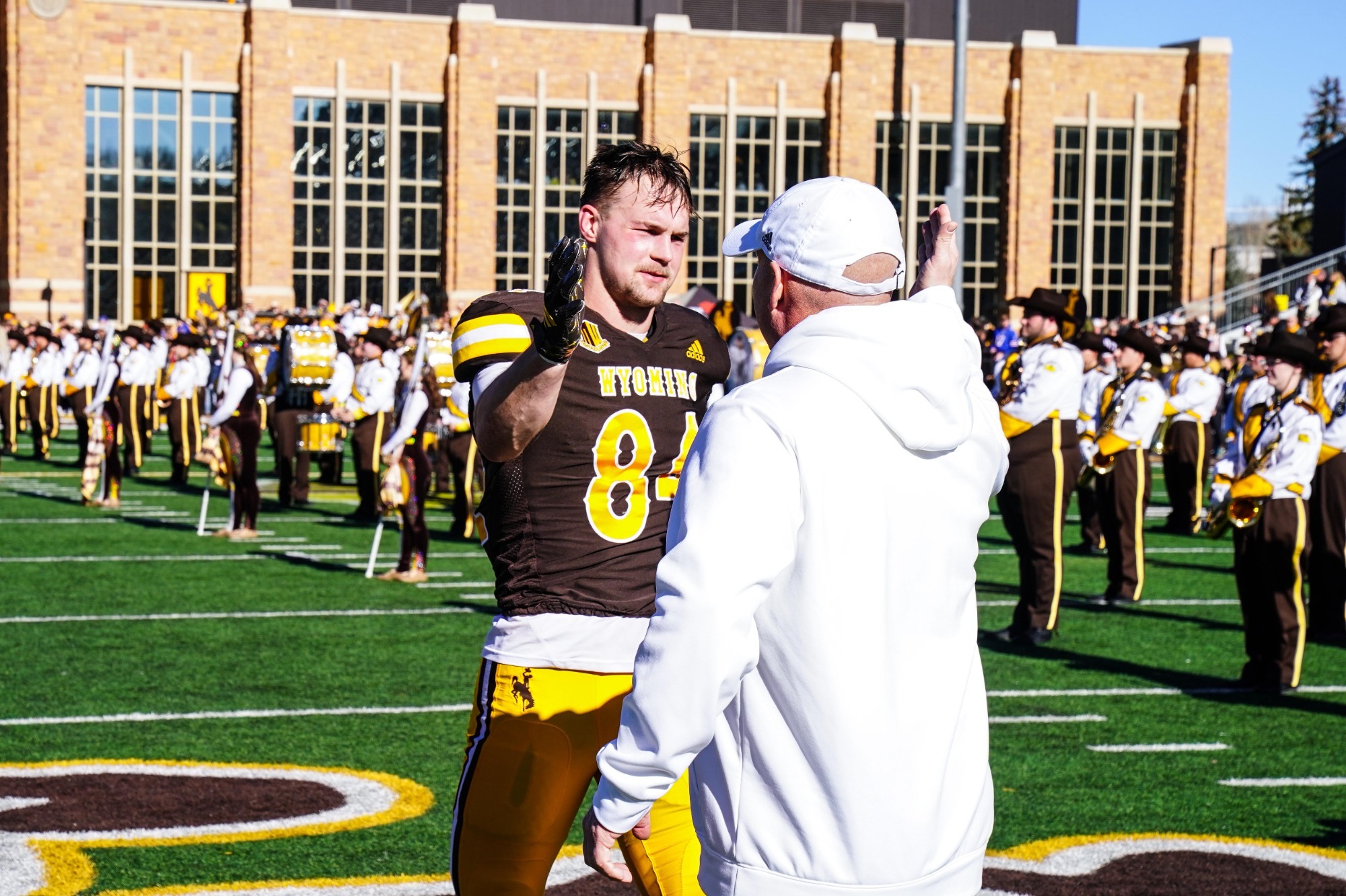 Gyllenborg on Senior Day