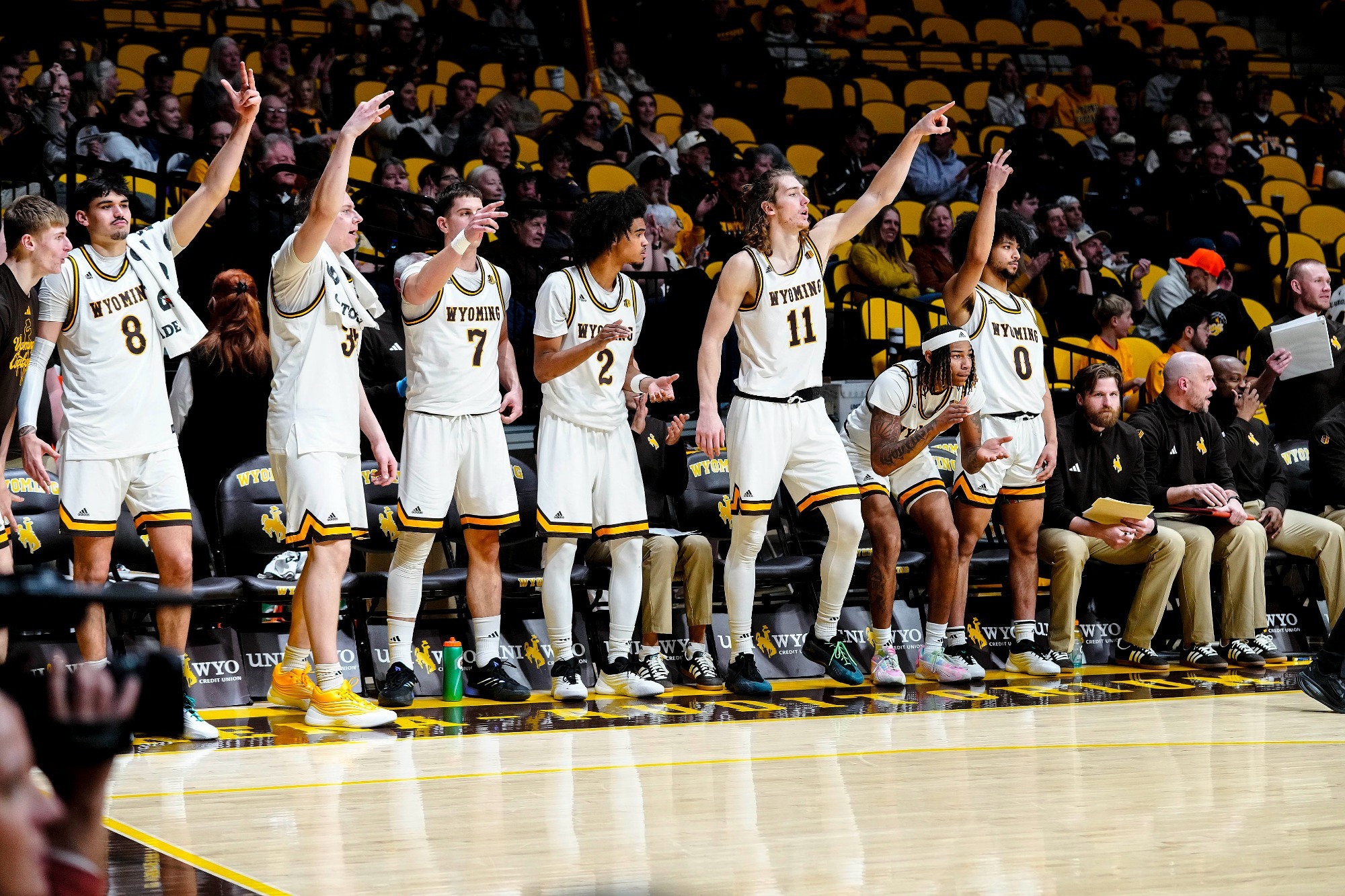 Cowboy Bench Against Norfolk State in 2025
