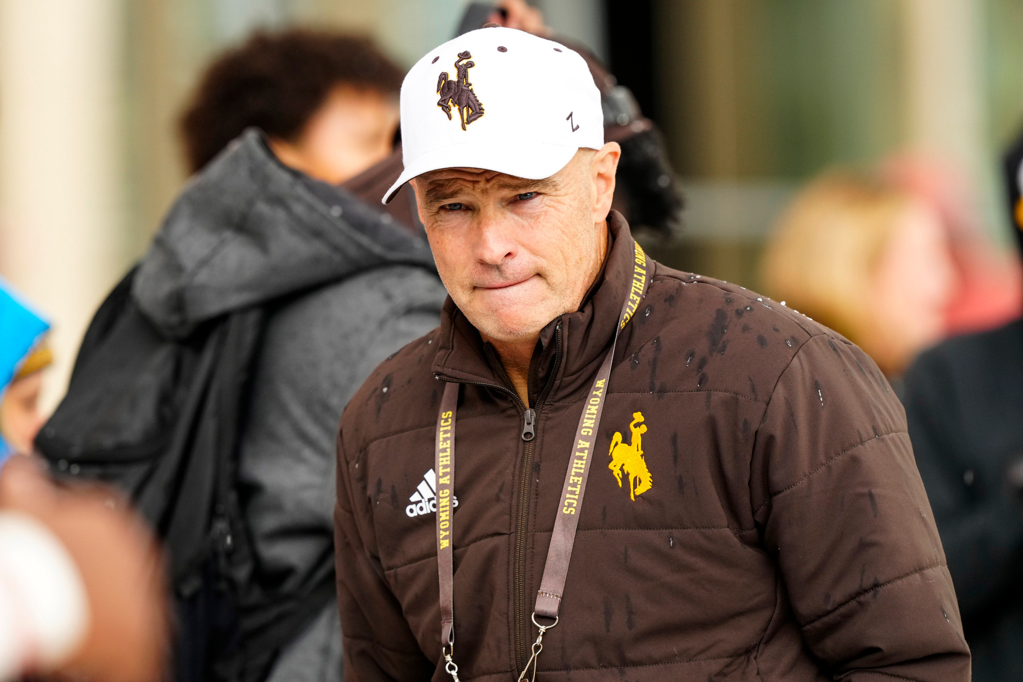 Wyoming athletics director Tom Burman