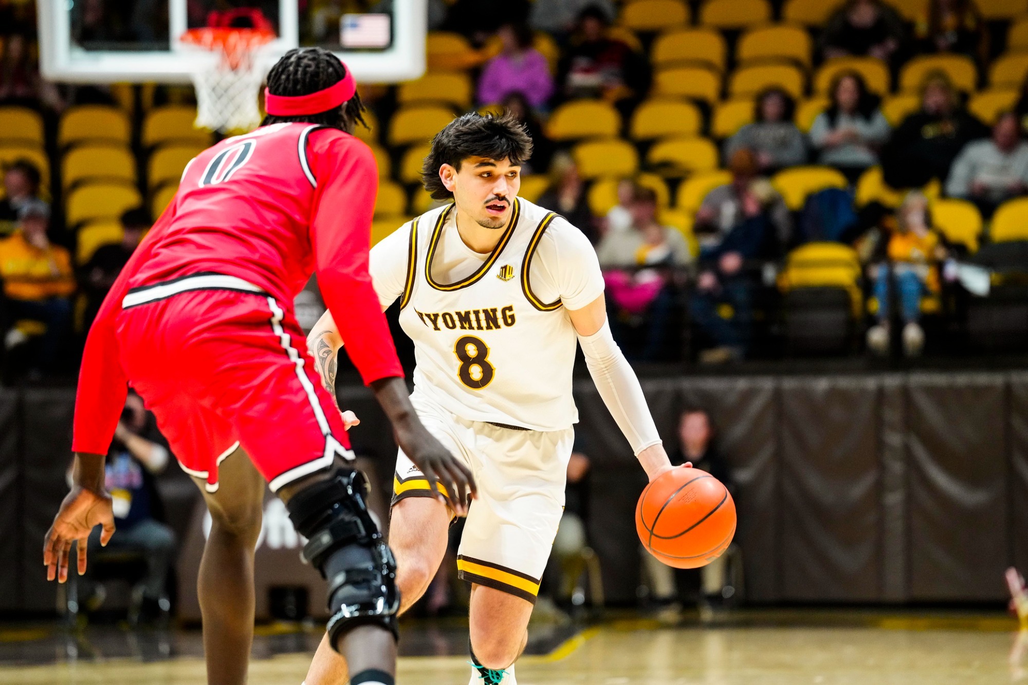 Kiani Saxon Against SDSU on Jan. 14, 2026