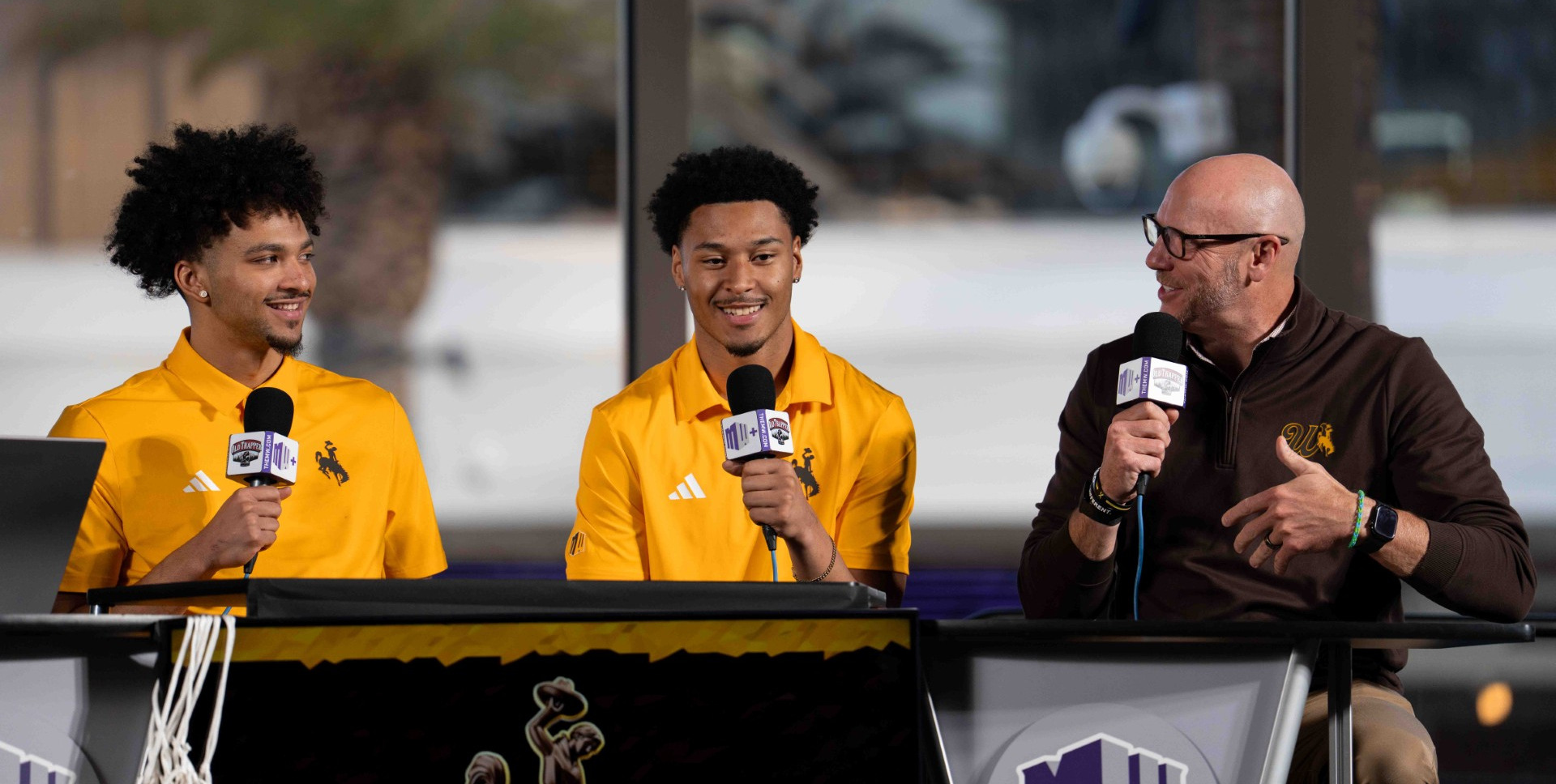 The Cowboys at MW basketball media day in Las Vegas.