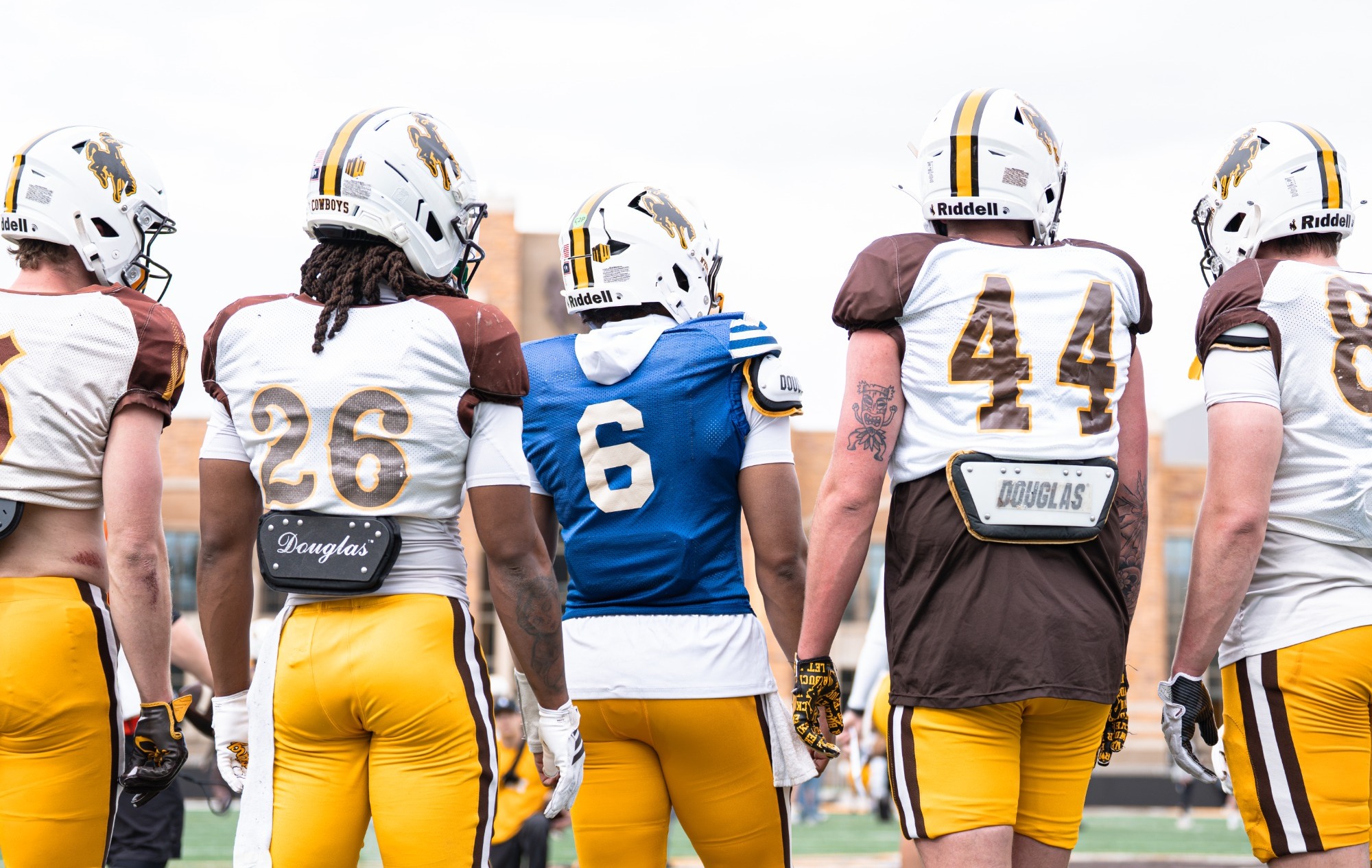 Cowboys during spring ball in 2026