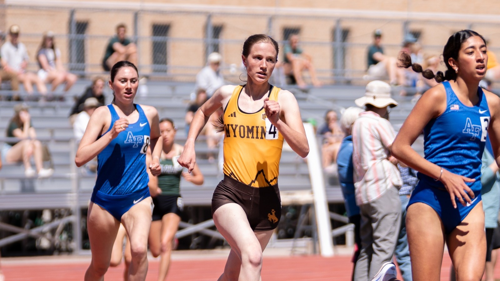 Muriel Jones running at Colorado State