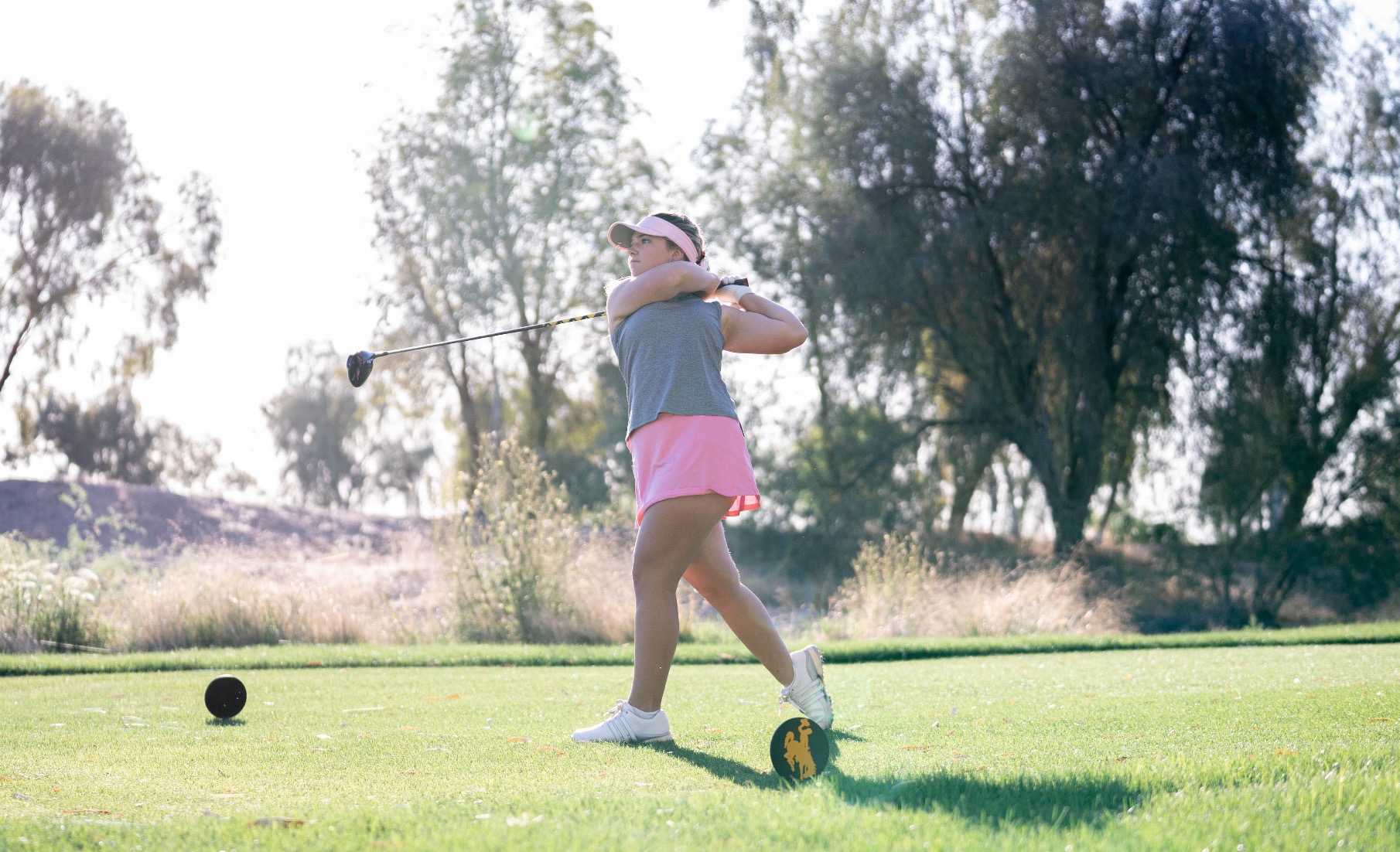 Cowgirl golf in action at Cowgirl Classic in 2016