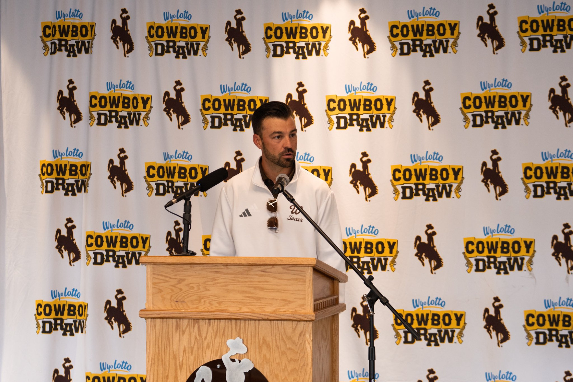 Josh Purdum, UW media day