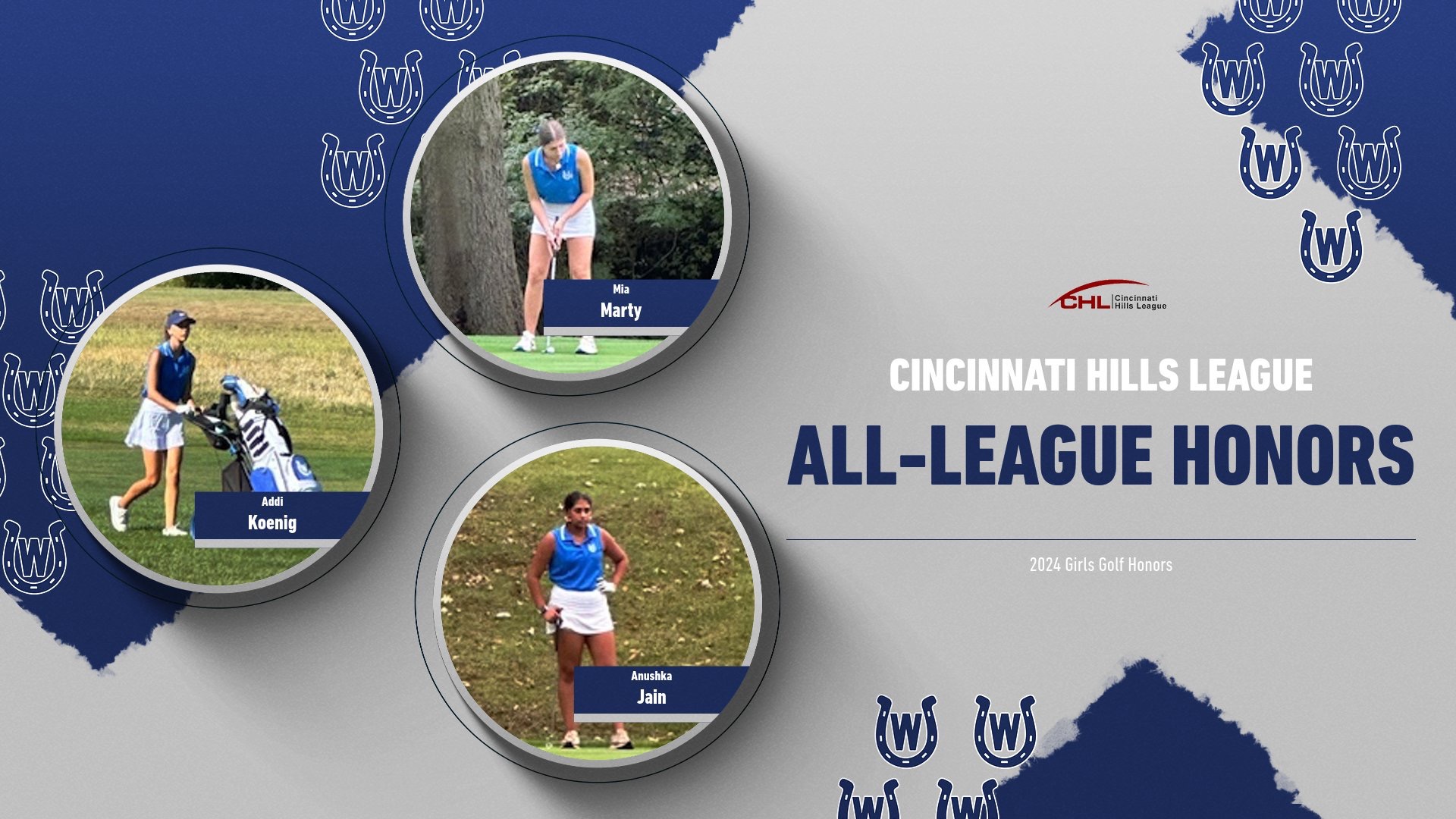 CHL Girls Golf Honors