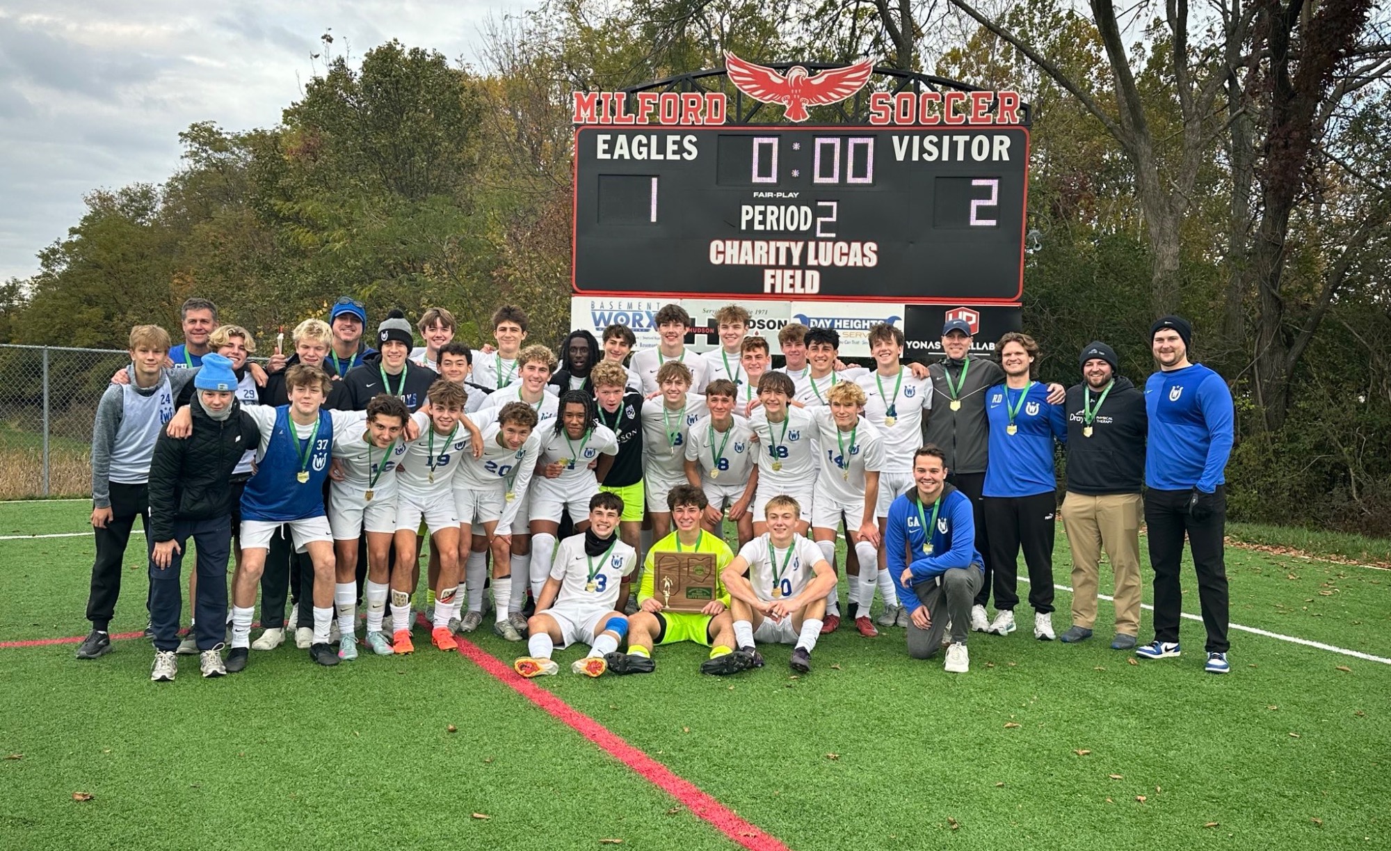 2025 Boys Soccer Regional Champions