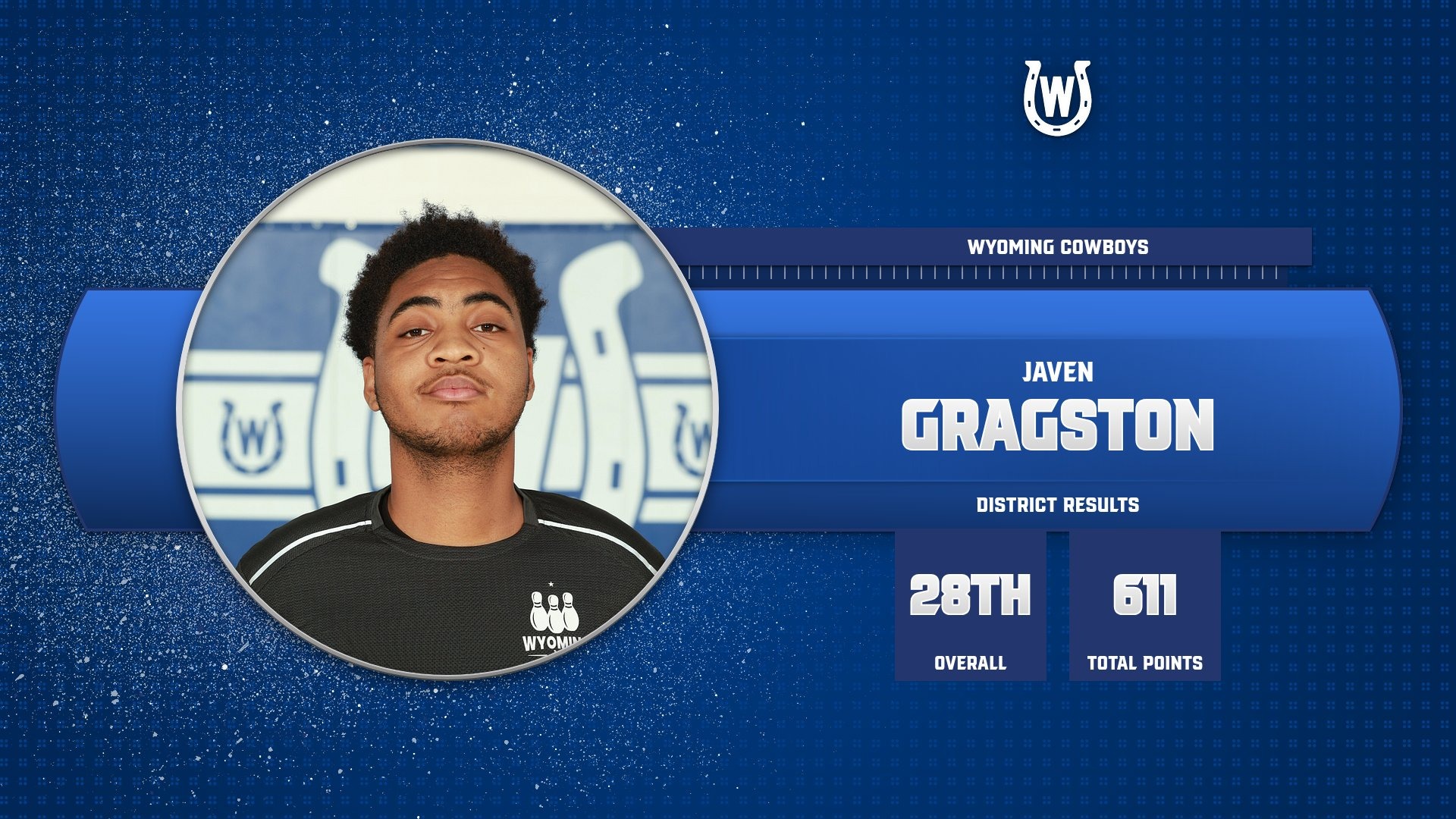 Wyoming Senior Javen Gragston District Tournament Results