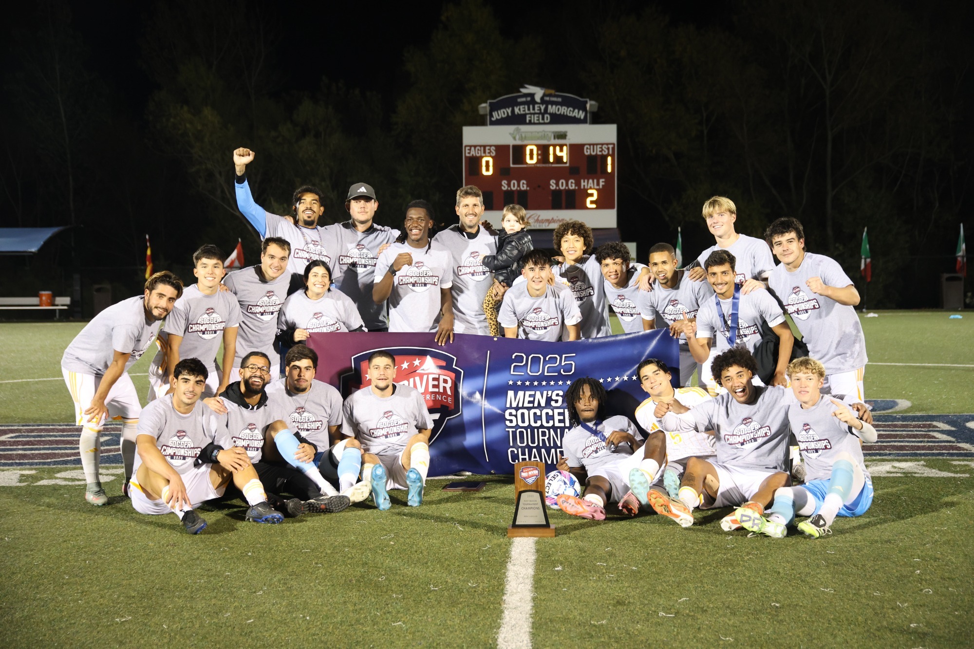 2025 RRAC Men's Soccer Tournament Champions