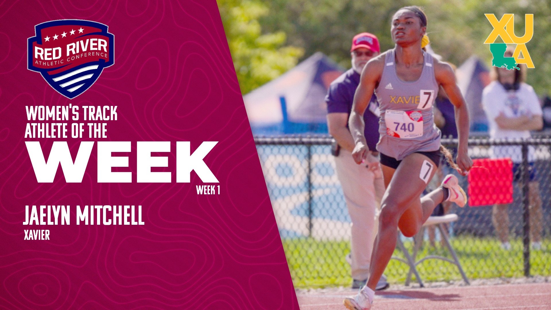 XULA women's track and field, Jaelyn Mitchell