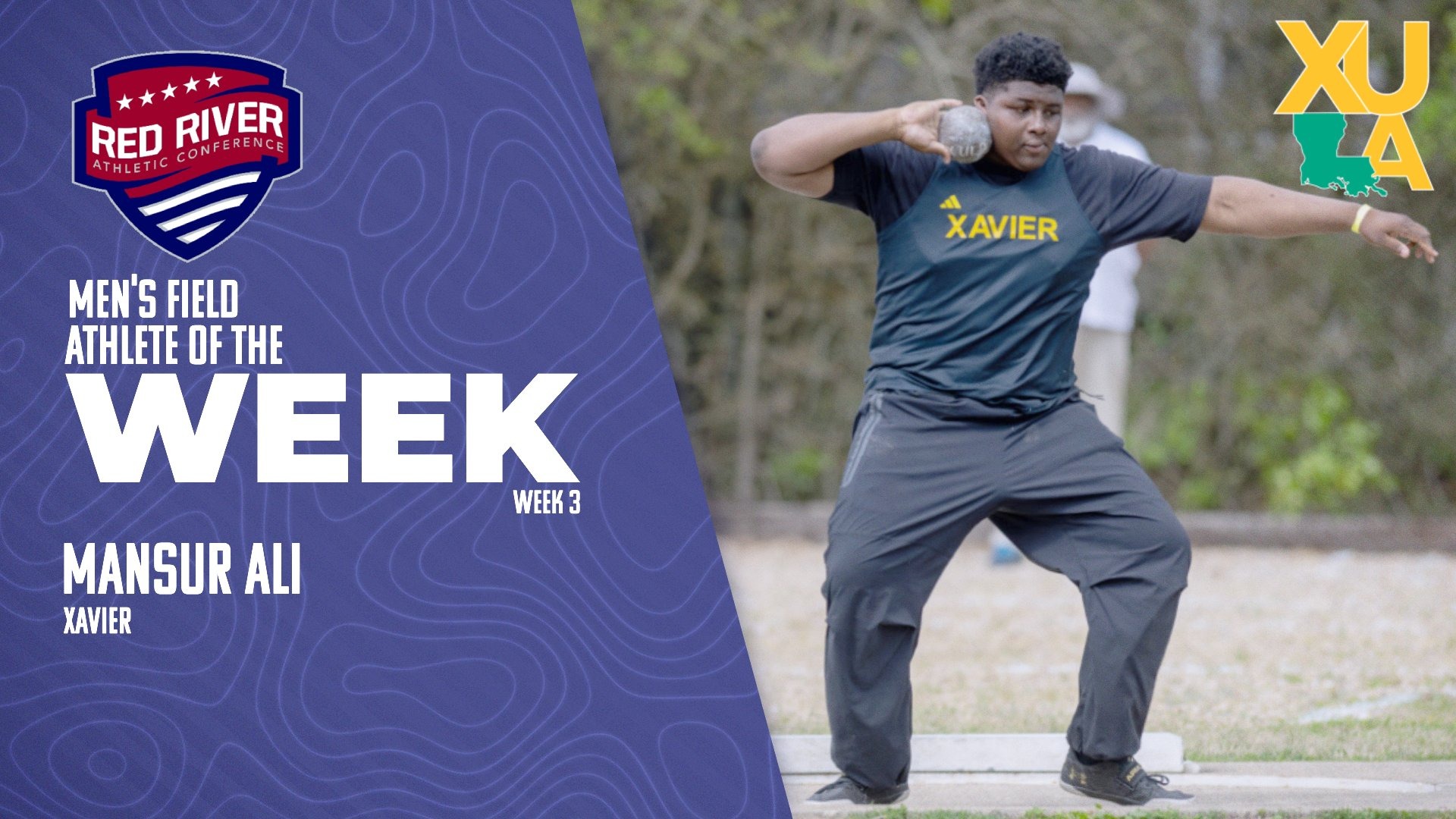 XULA men's track and field / Mansur Ali