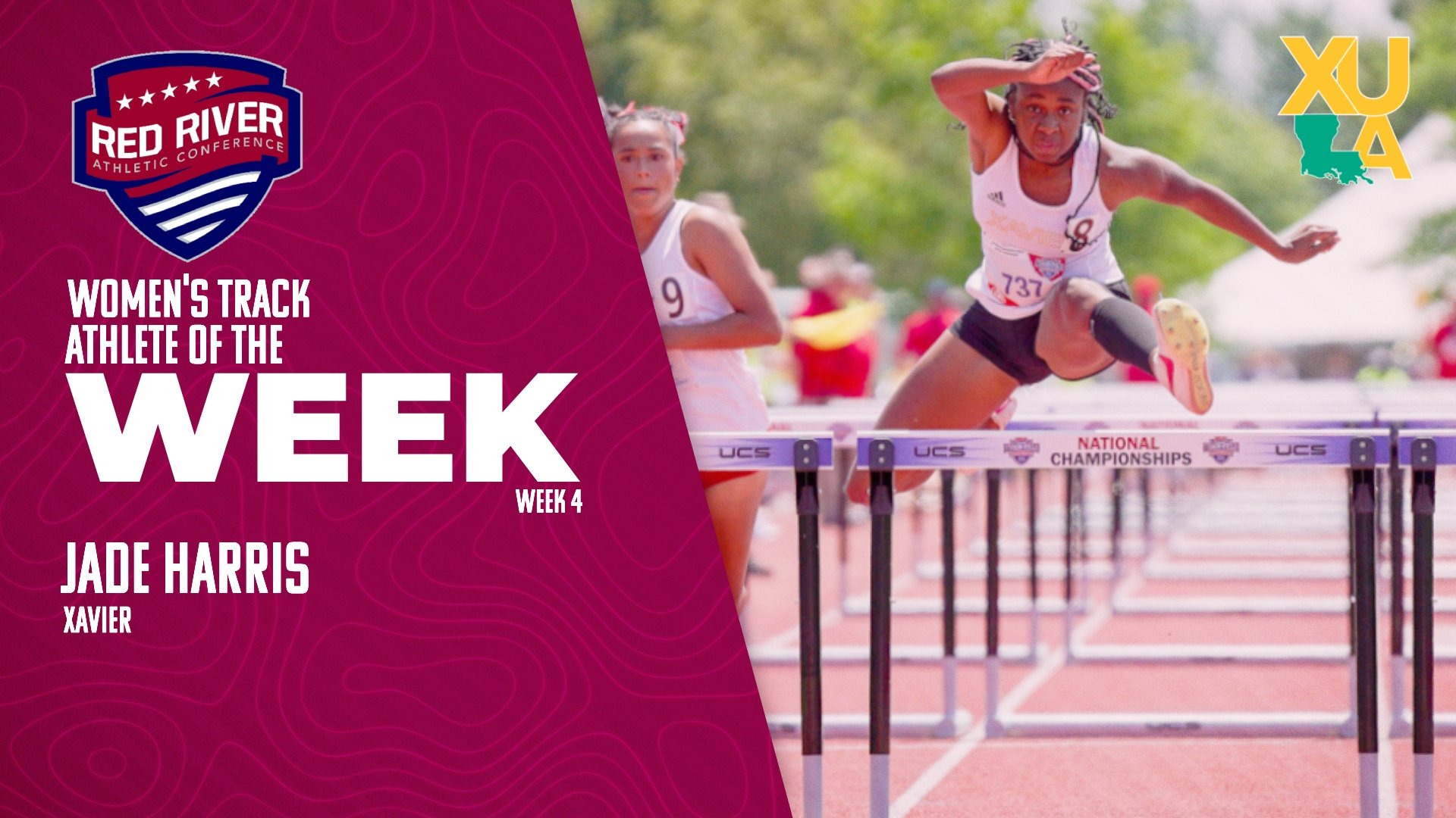 XULA track and field, Jade Harris
