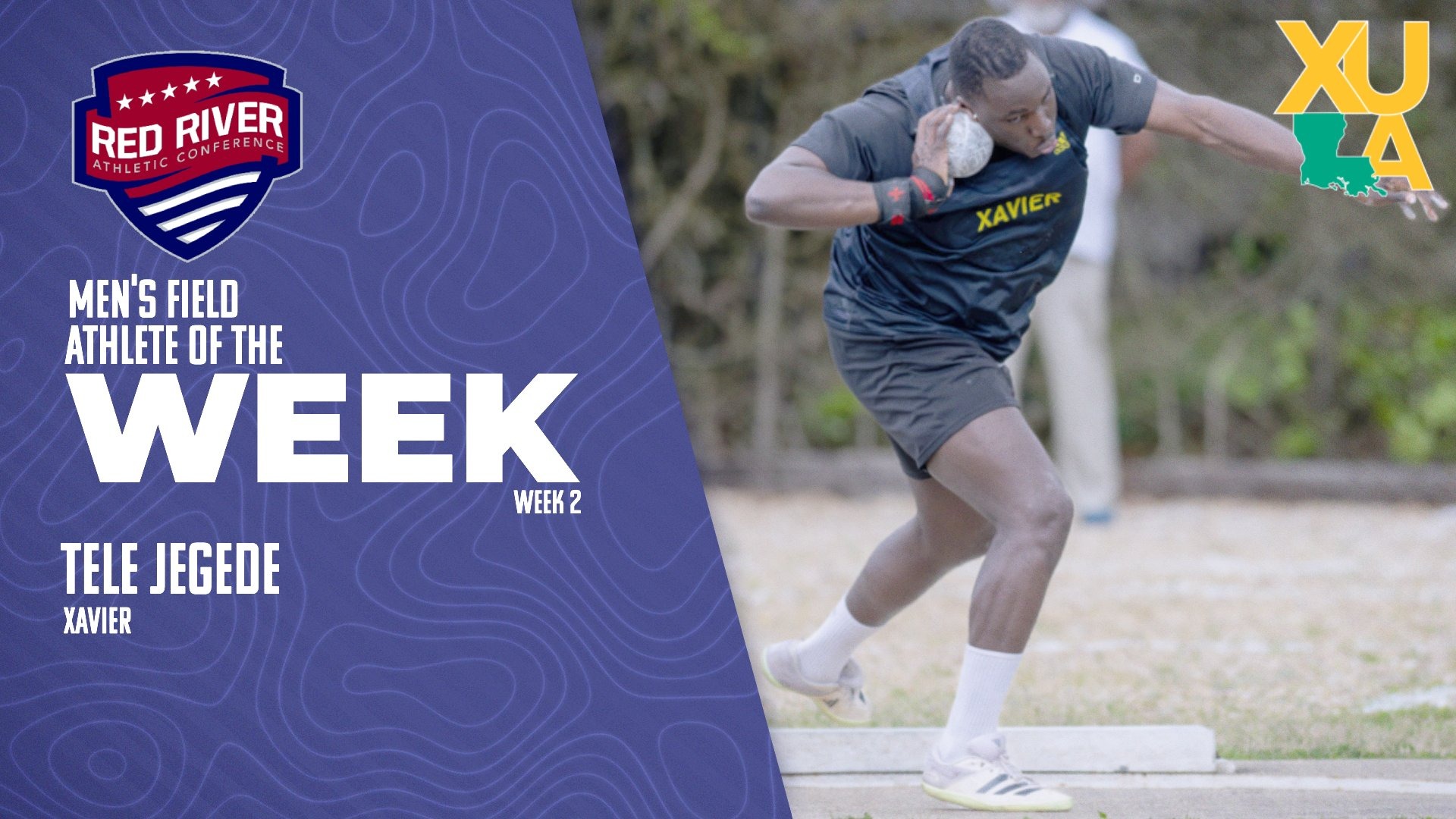 XULA track and field, Tele Jegede