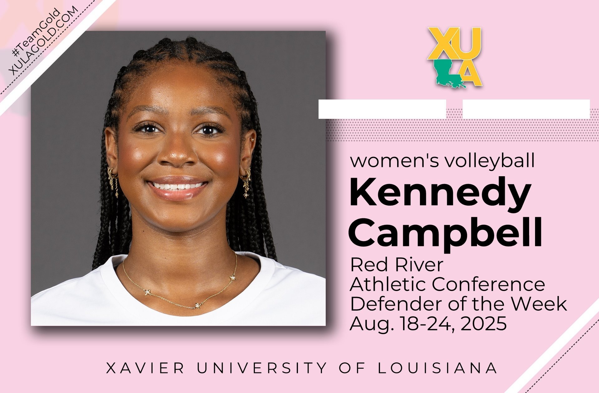 XULA women's volleyball / Kennedy Campbell