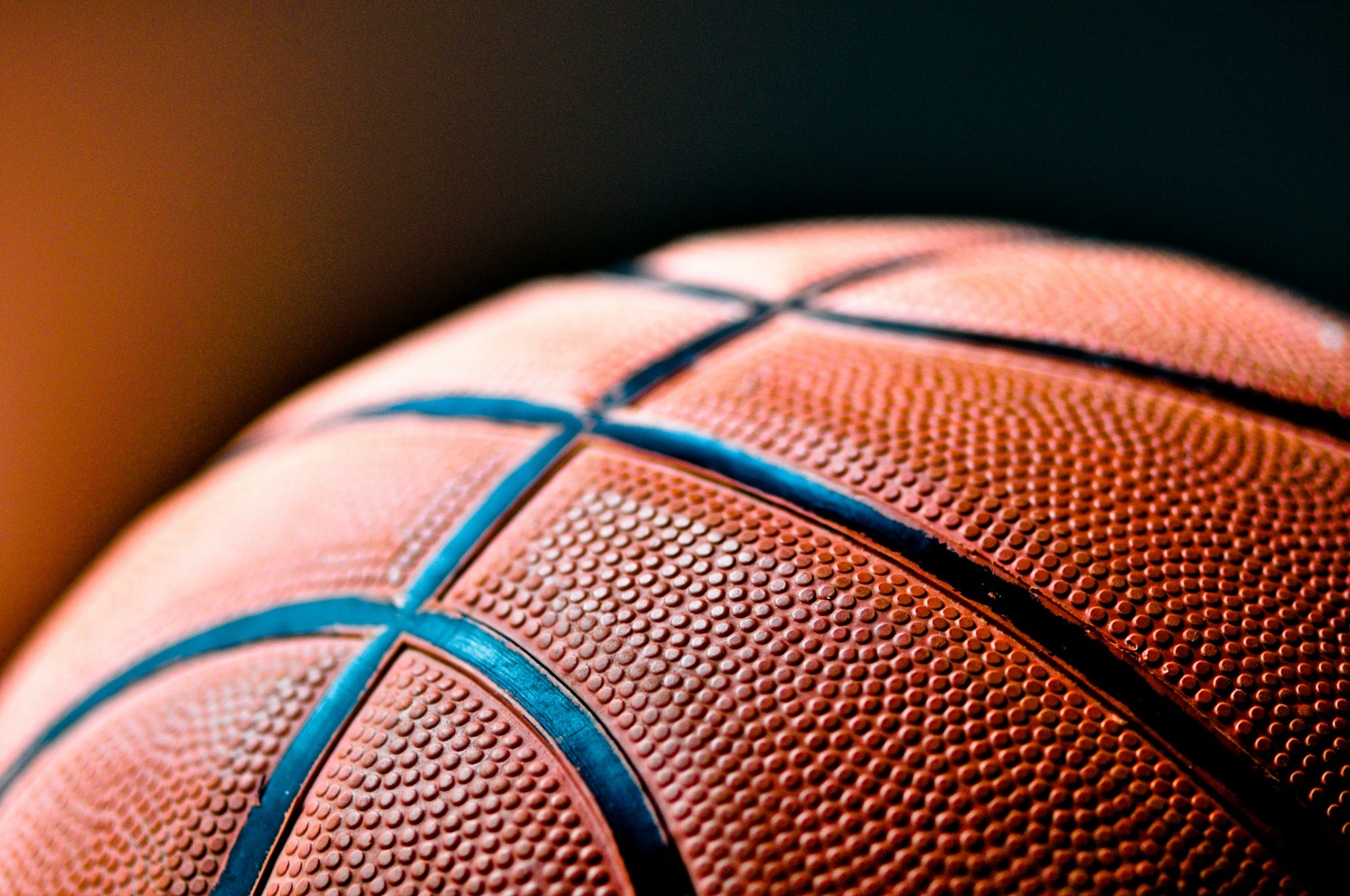 stock photo of a basketball