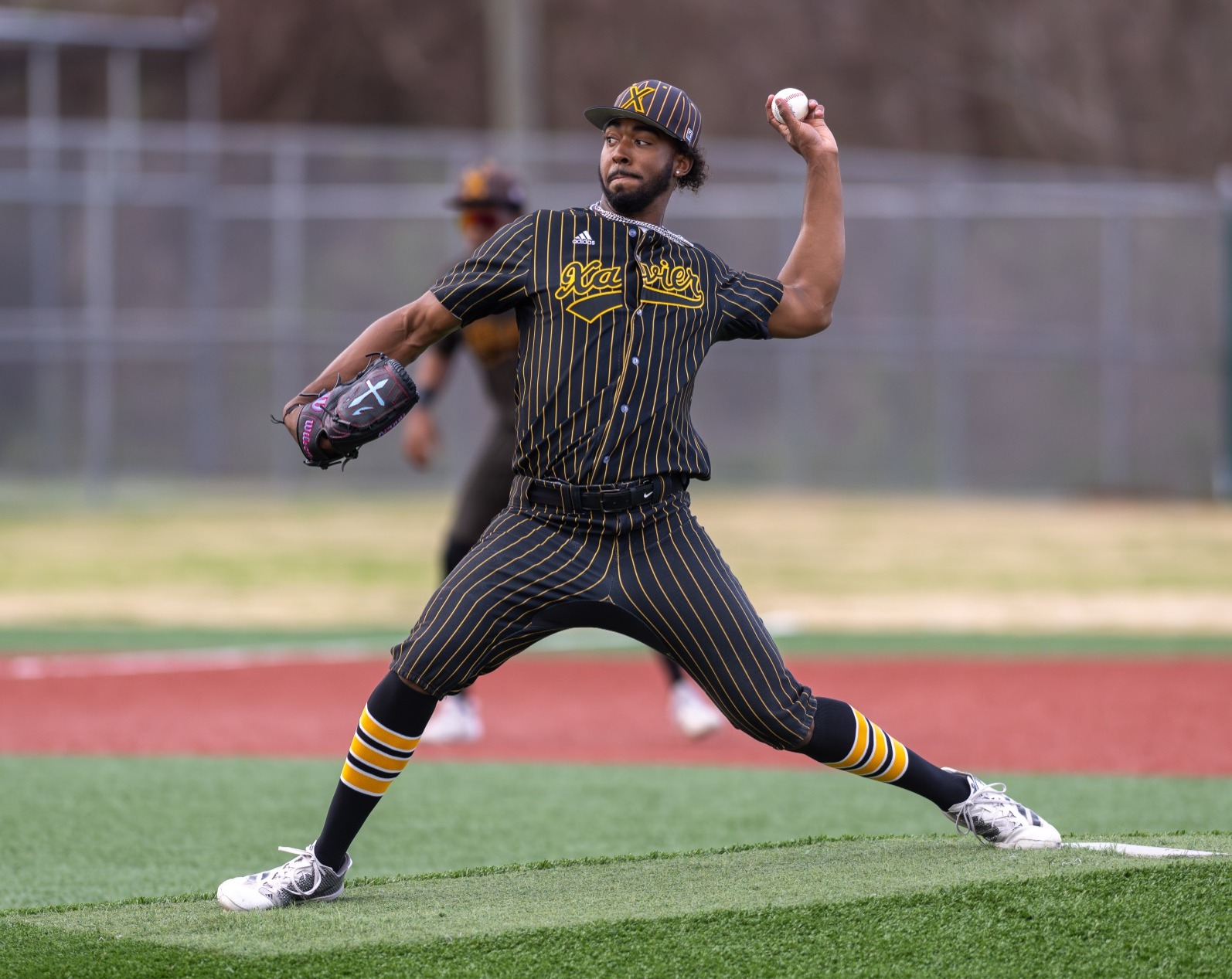 Chad McKenzie pitching versus Stillman 2026