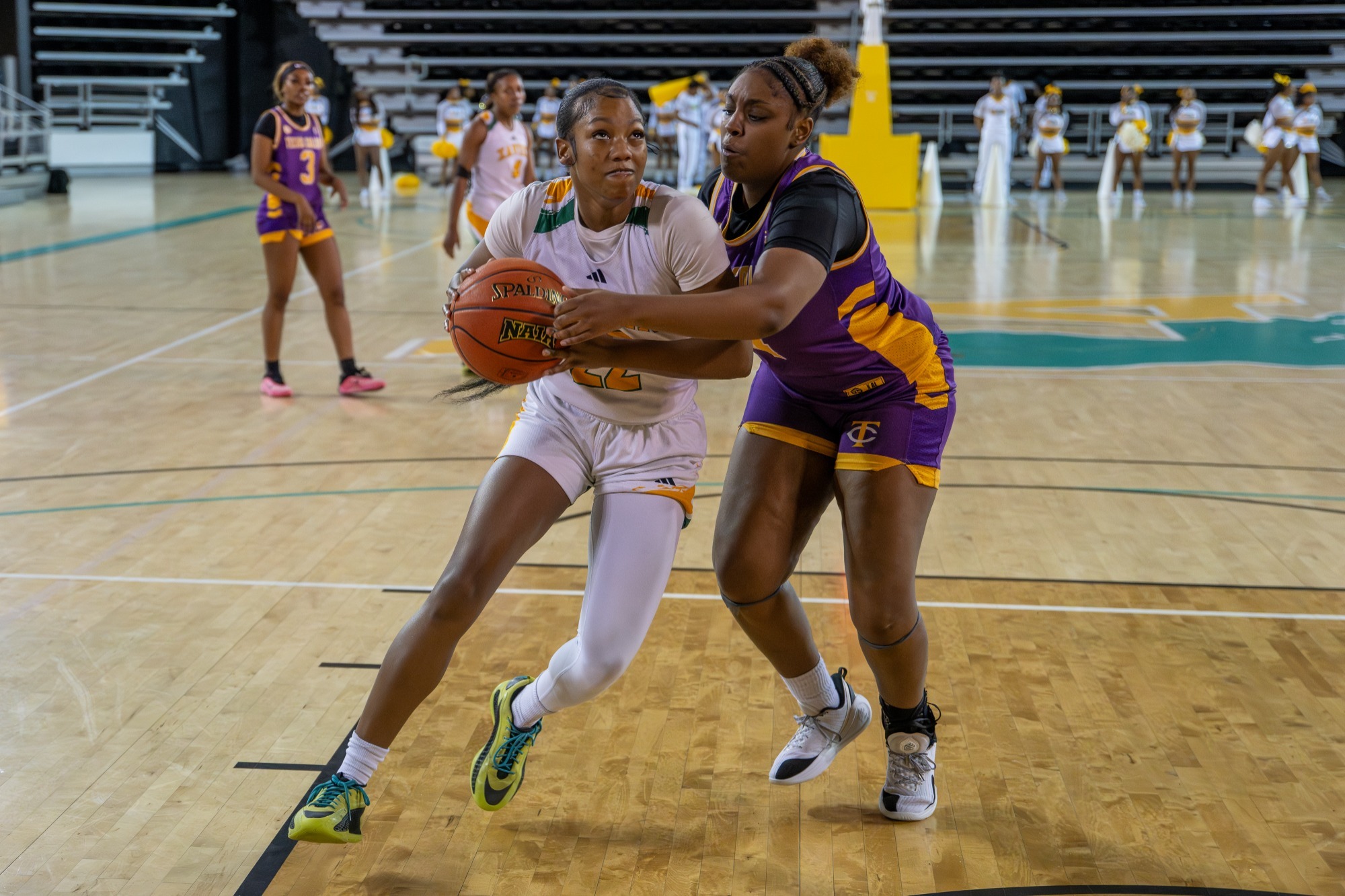 Laila Sigure driving versus Texas College 25-26
