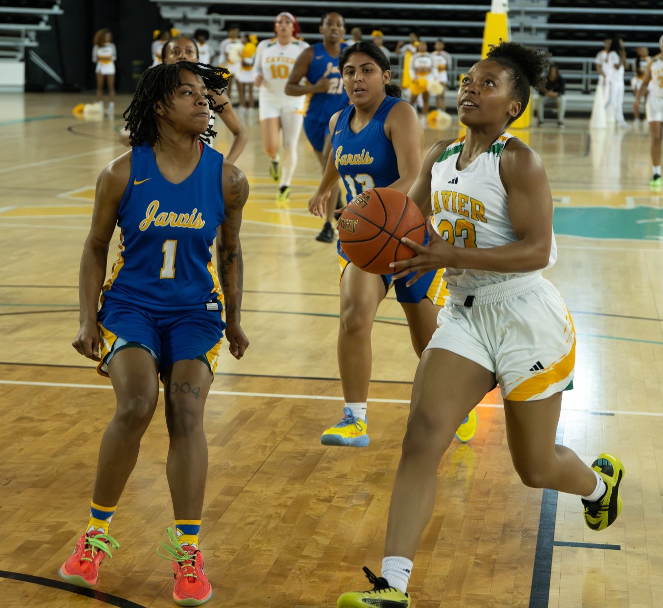 Morrison drives versus Jarvis