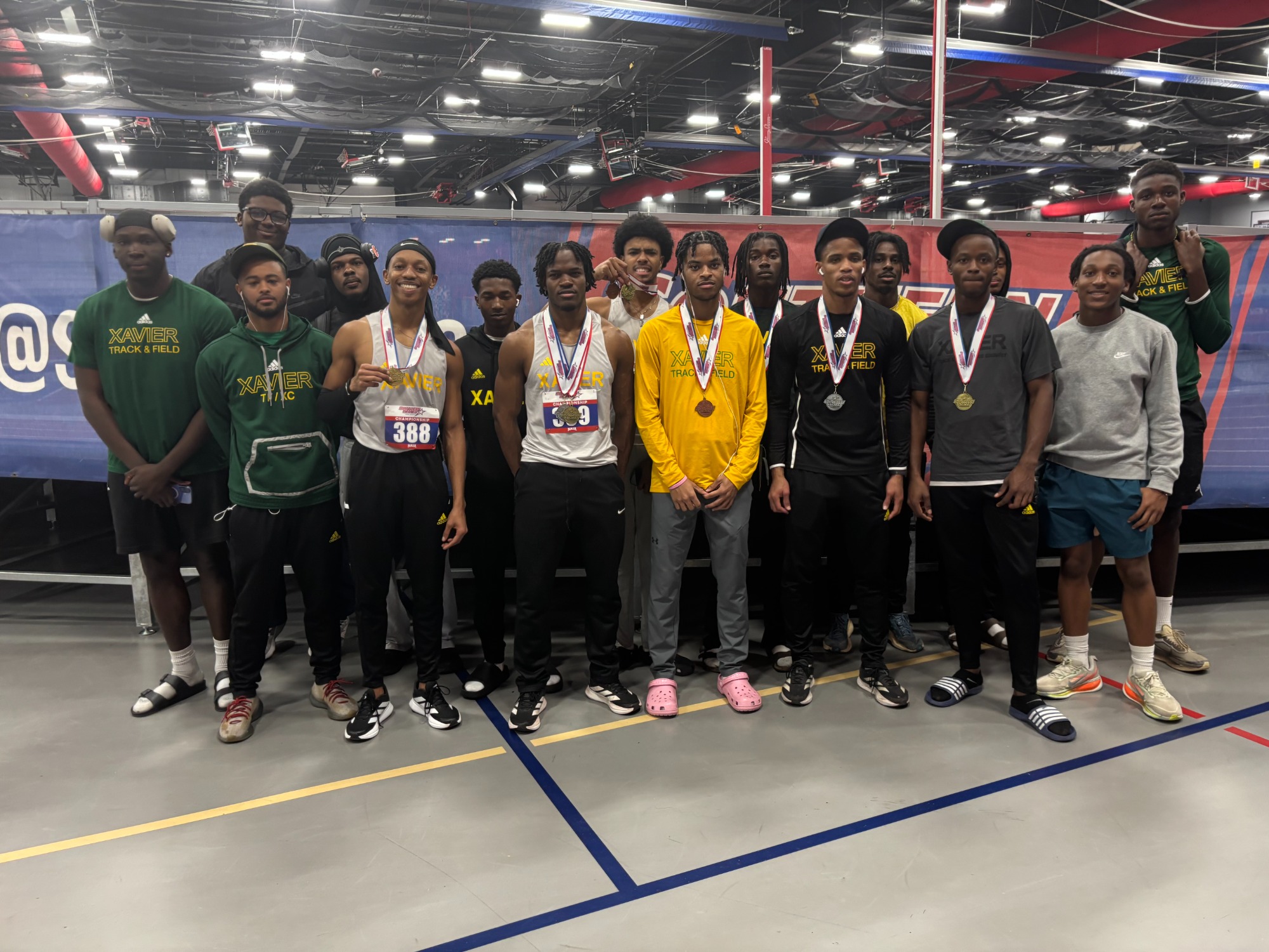 XULA Track & Field at the SSAC Indoor Championships. 