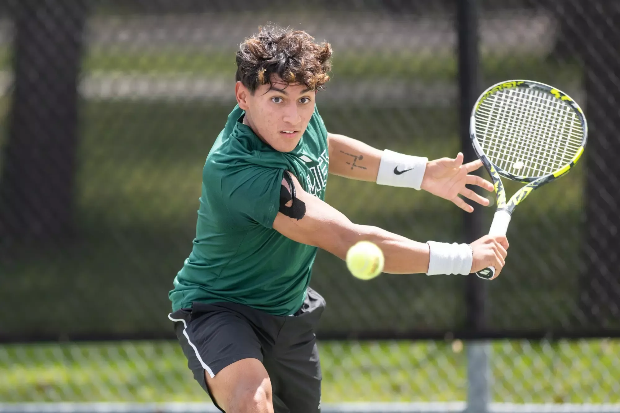 Scenes from the Gold Rush's Senior Day match against William Carey. 