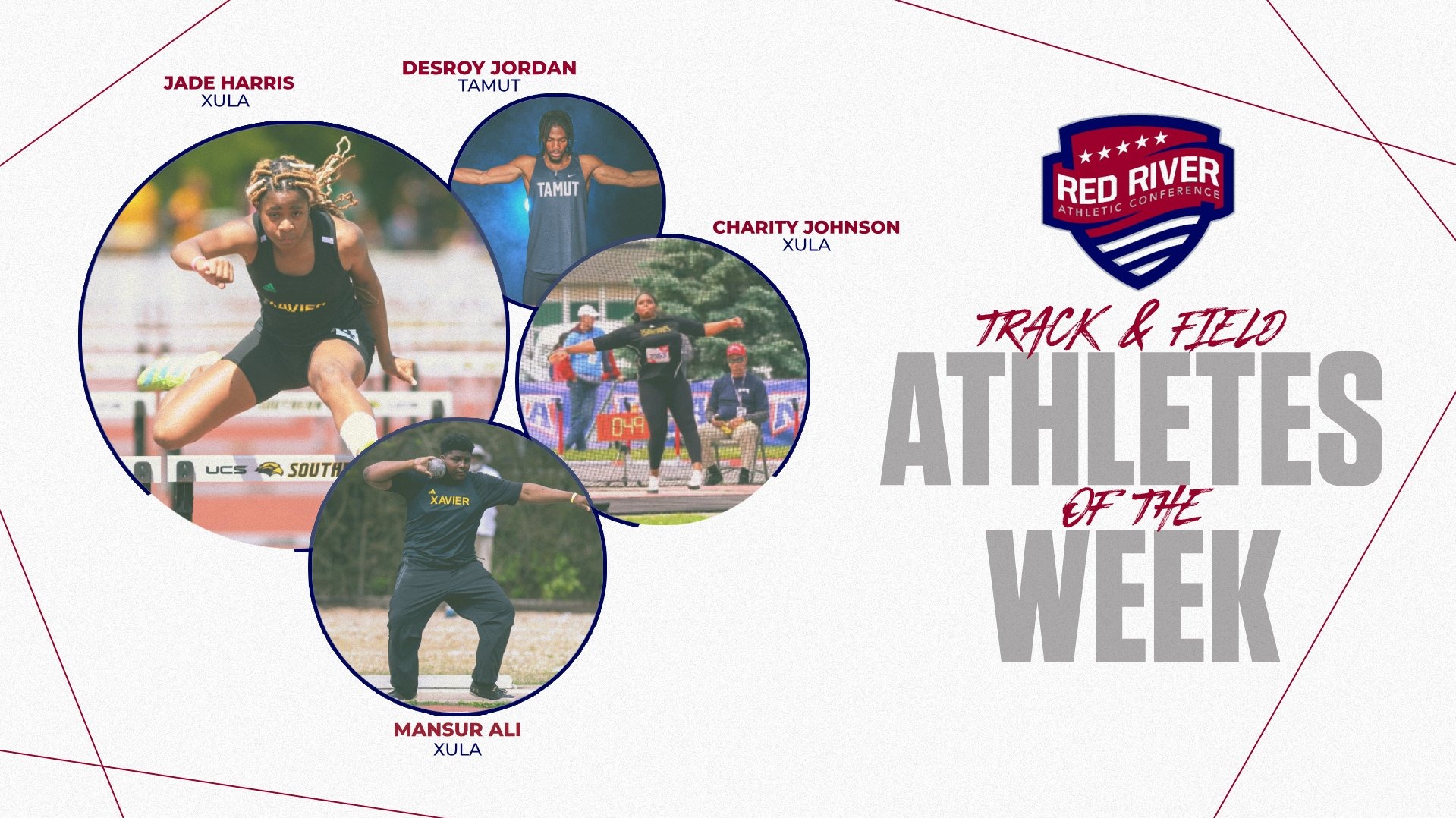 Track athletes of week April 20, 2026