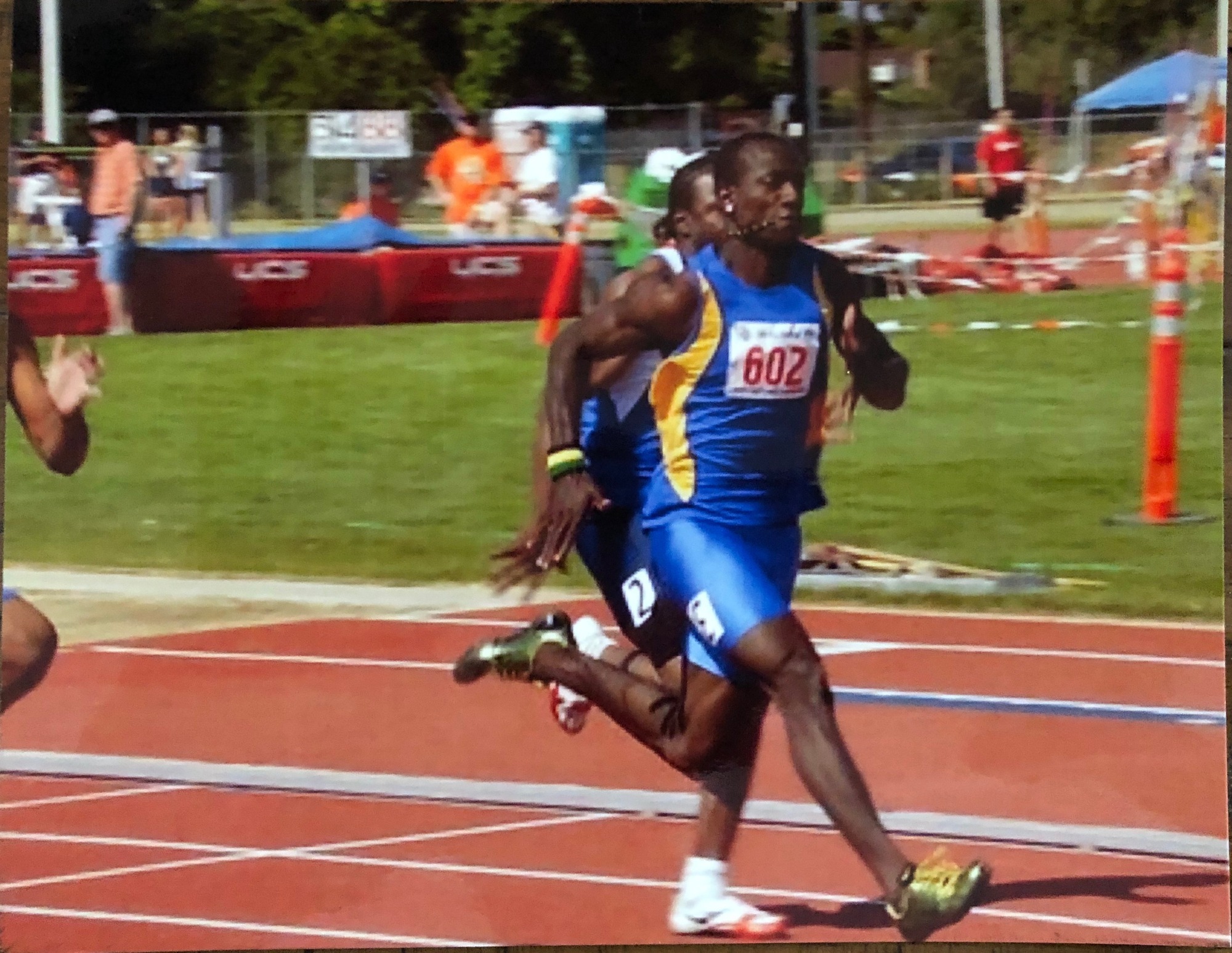 Yhann Plummer wins Gold in 100 in 2006