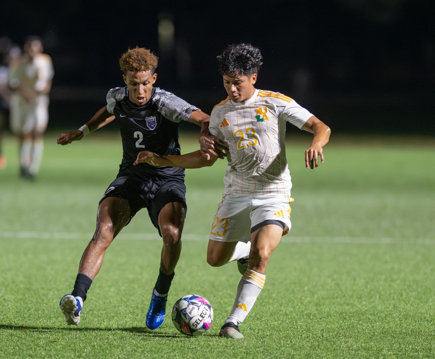 Nilson Zavala battles for ball with Wiley defender 2026