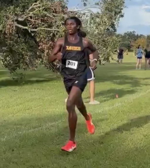 Benjamin Ford running cross country meet