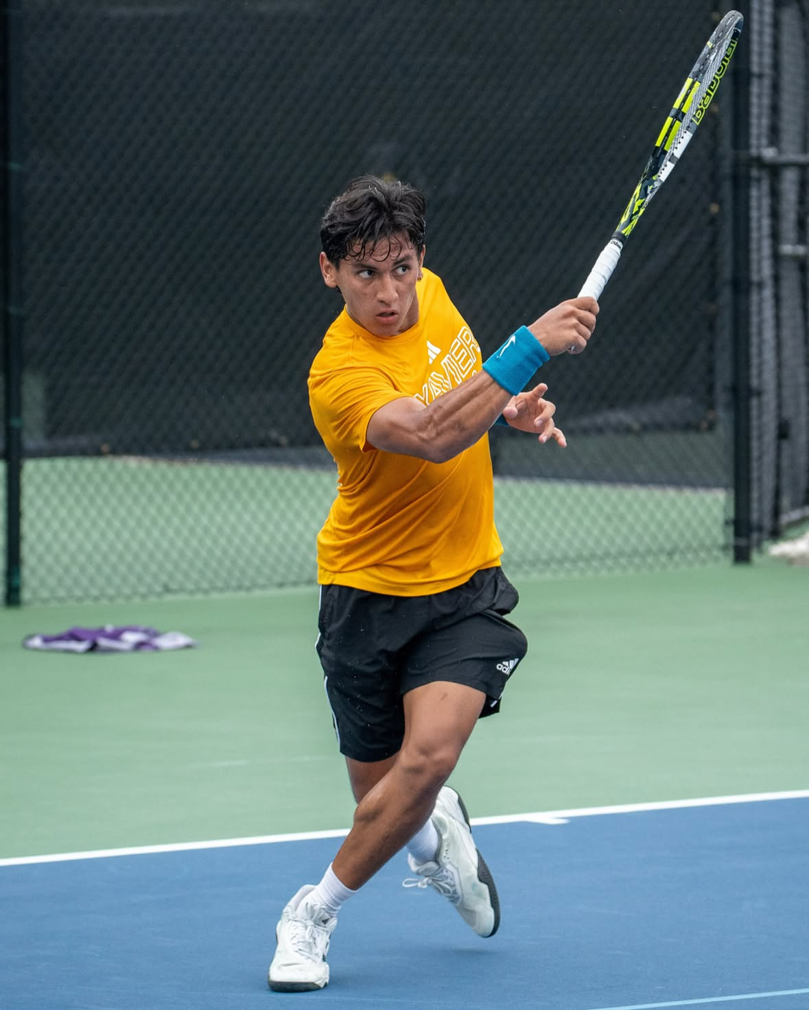 Christian Sanchez in action at HBCU Nationals