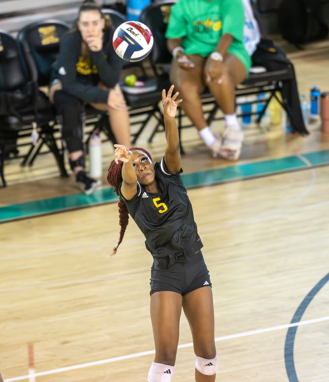 Felise Jones set versus LSU-S