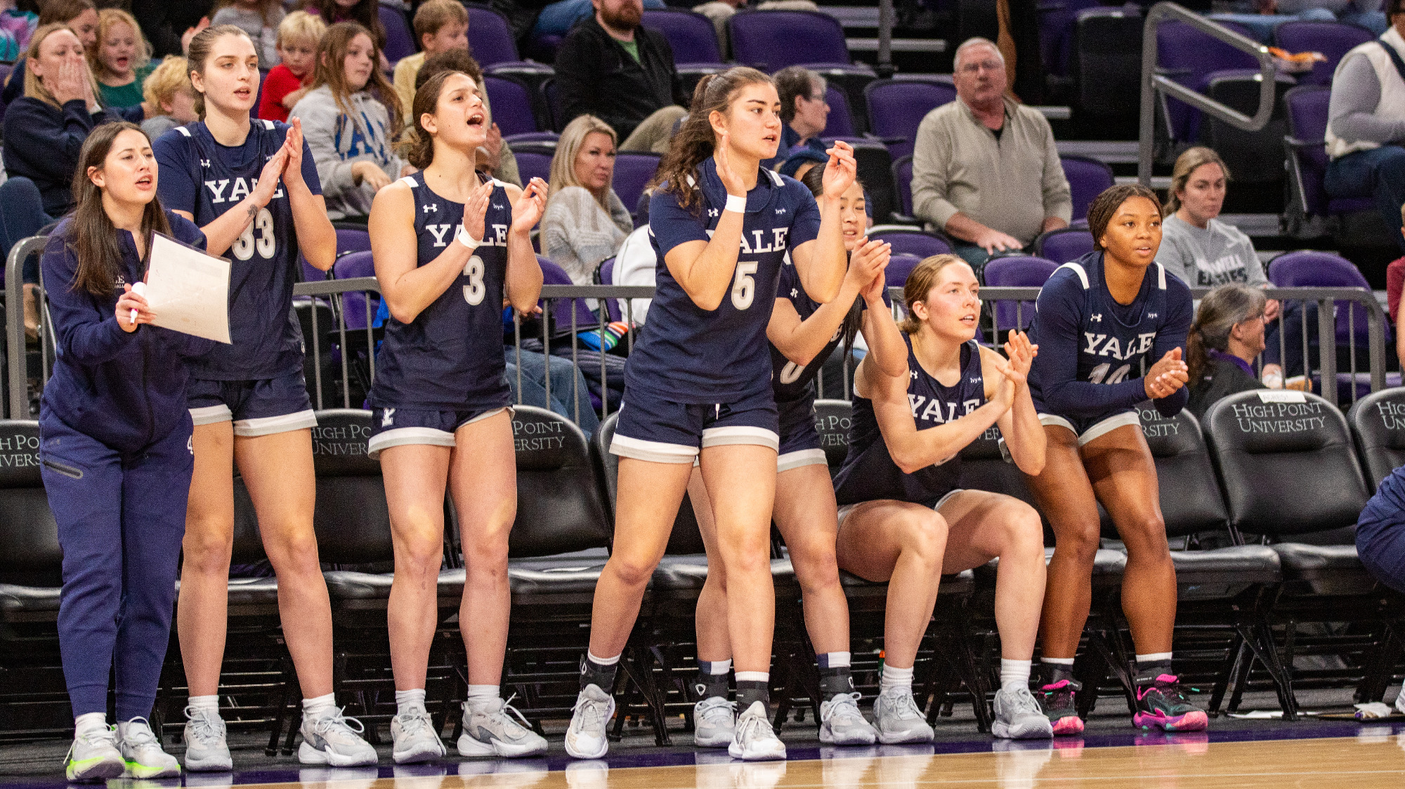 Yale Women's Basketball.