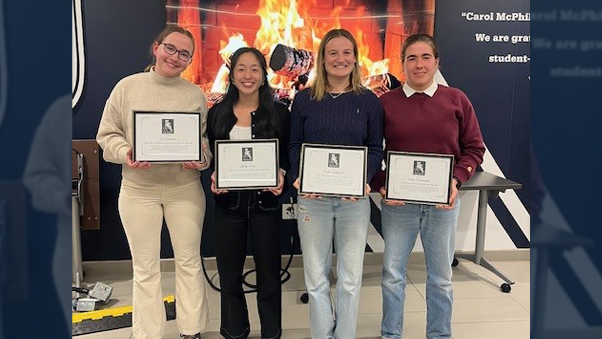 Yale Field Hockey Team Awards.