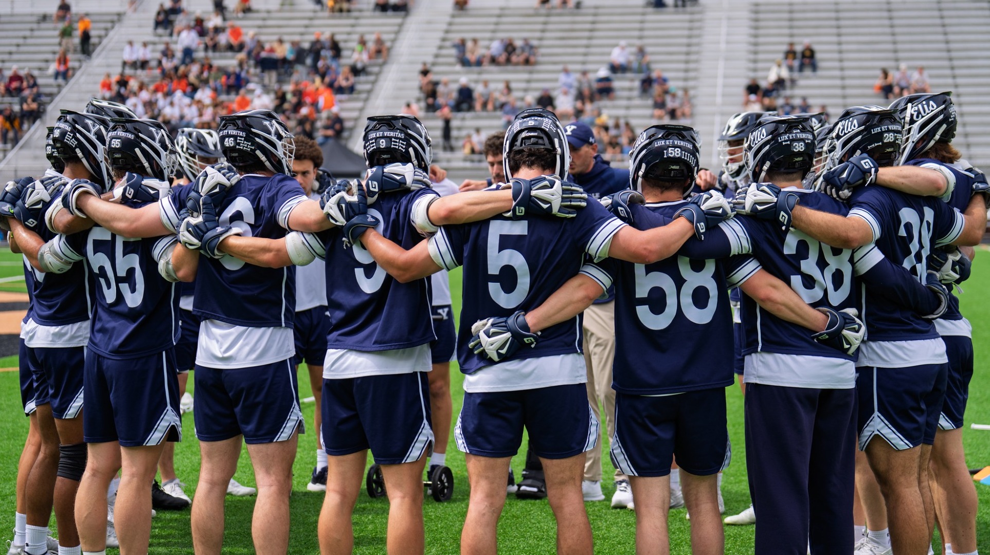 Men's Lacrosse Huddle 2025 at Princeton