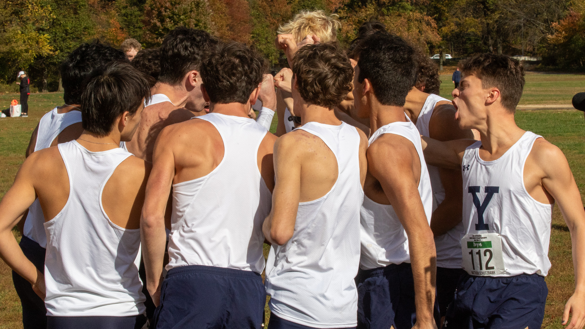 Yale Men's Cross Country.