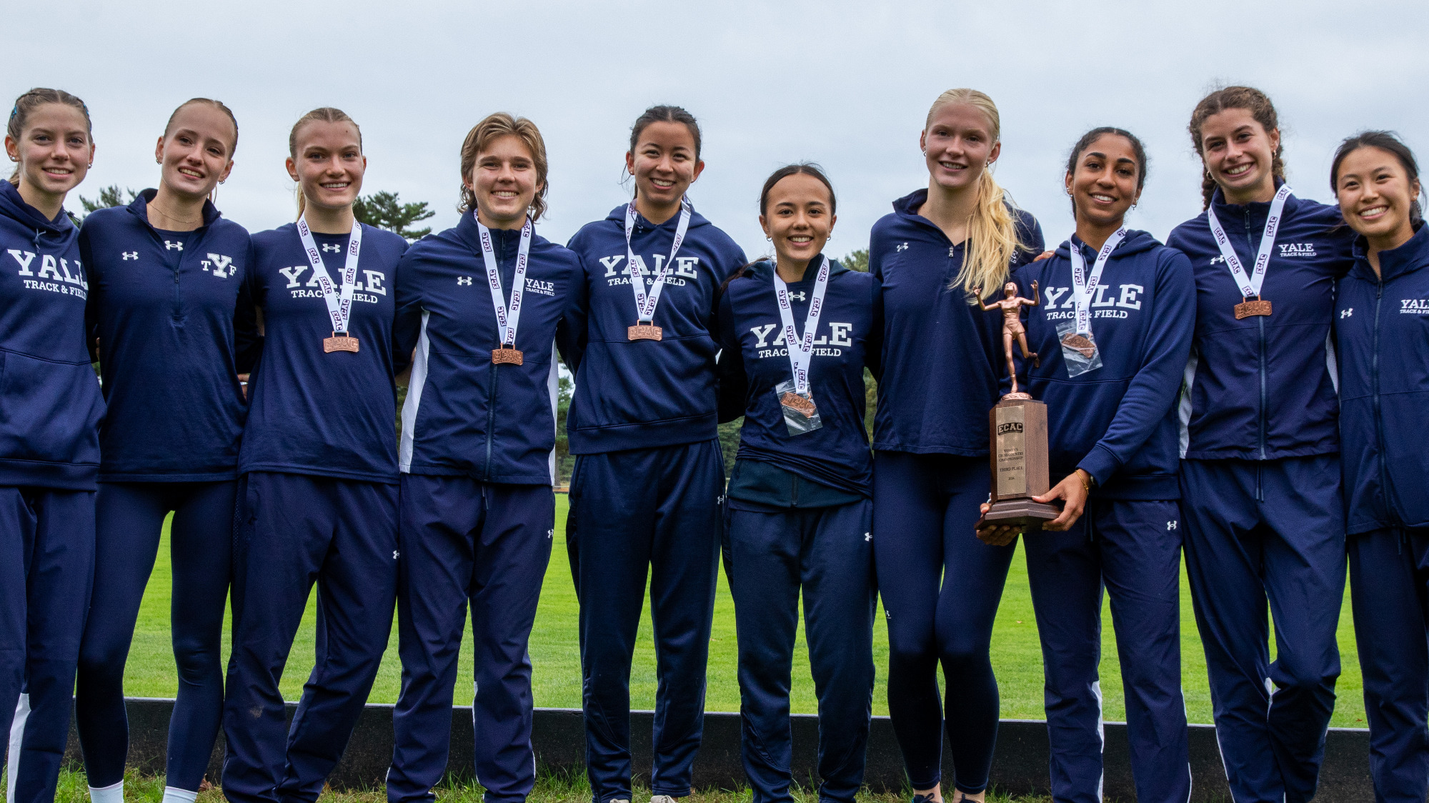 Yale women's cross country.