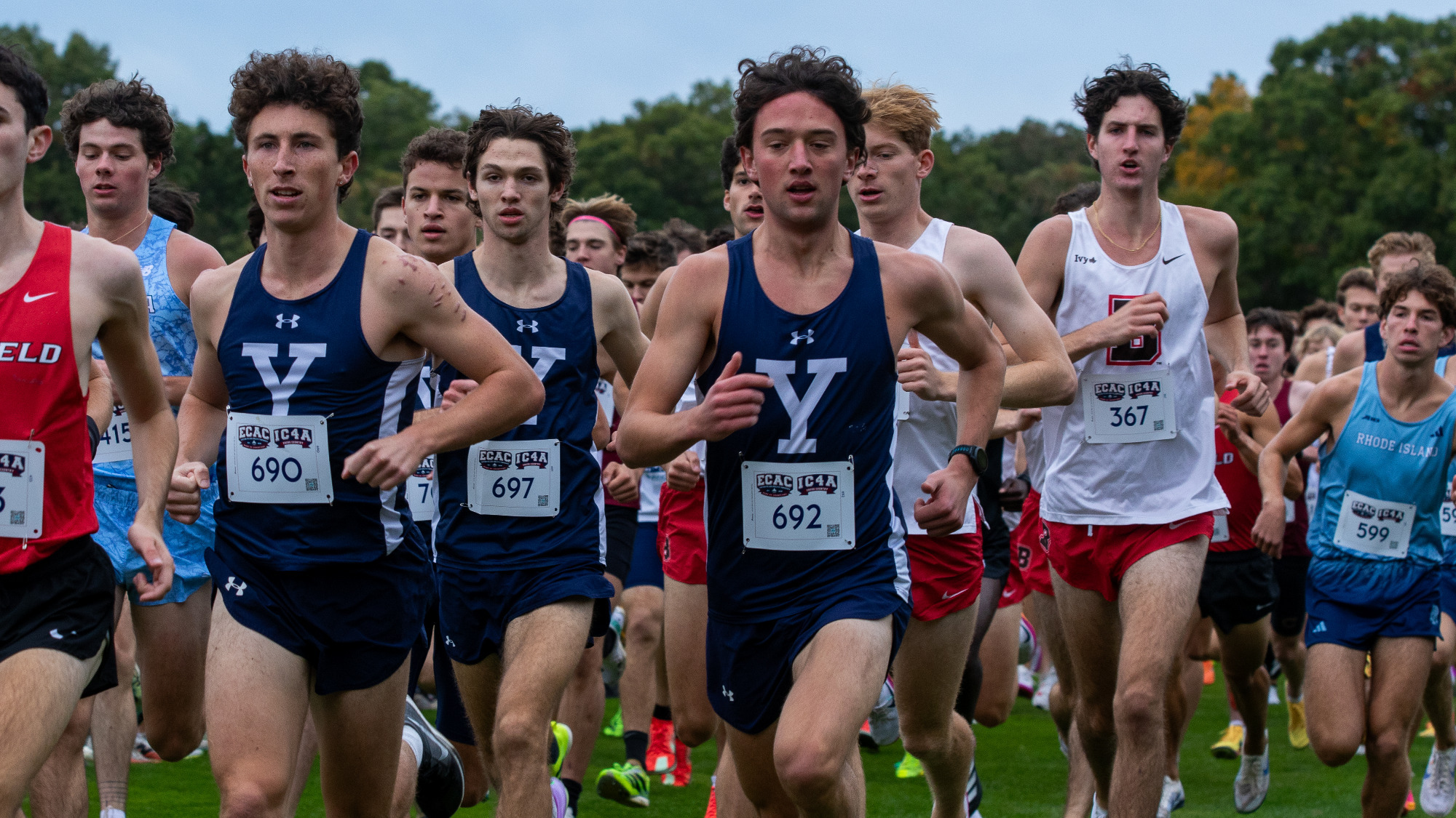 Yale men's cross country.