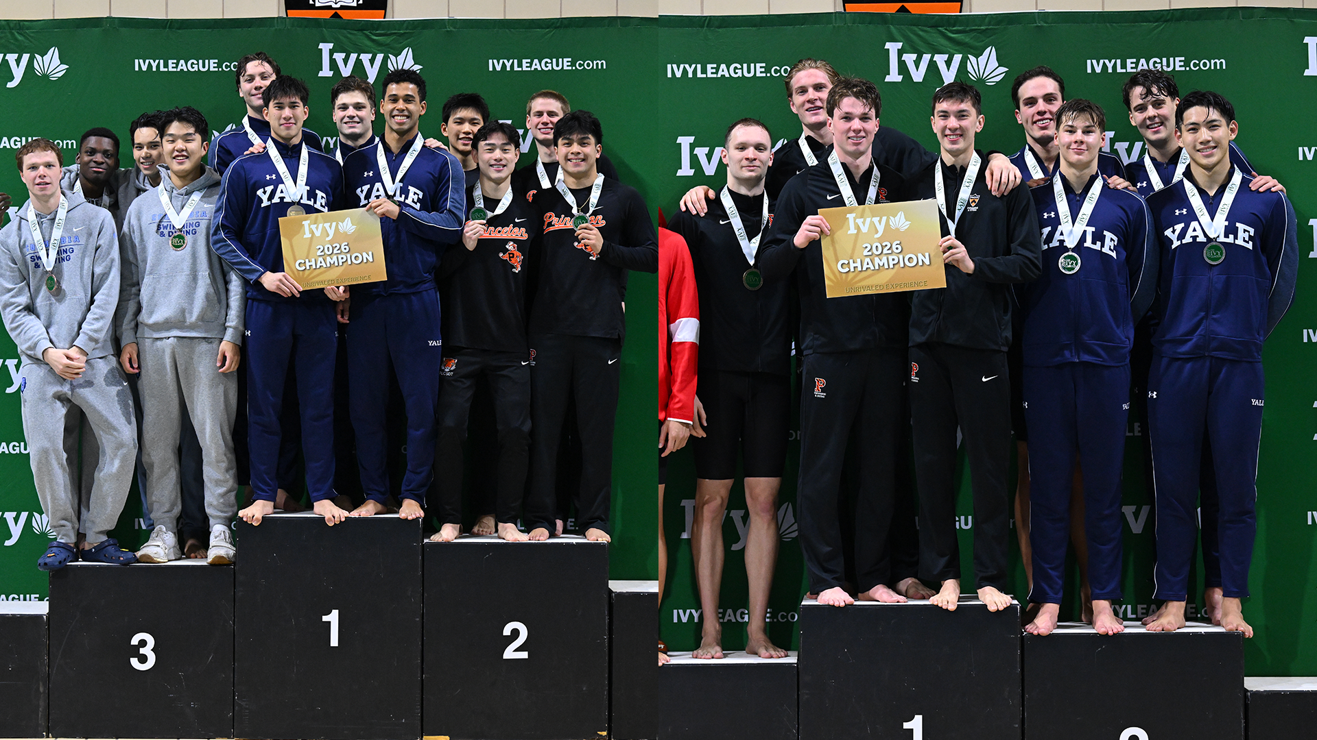 Men's Swimming & Diving Ivies 2026 Day One 