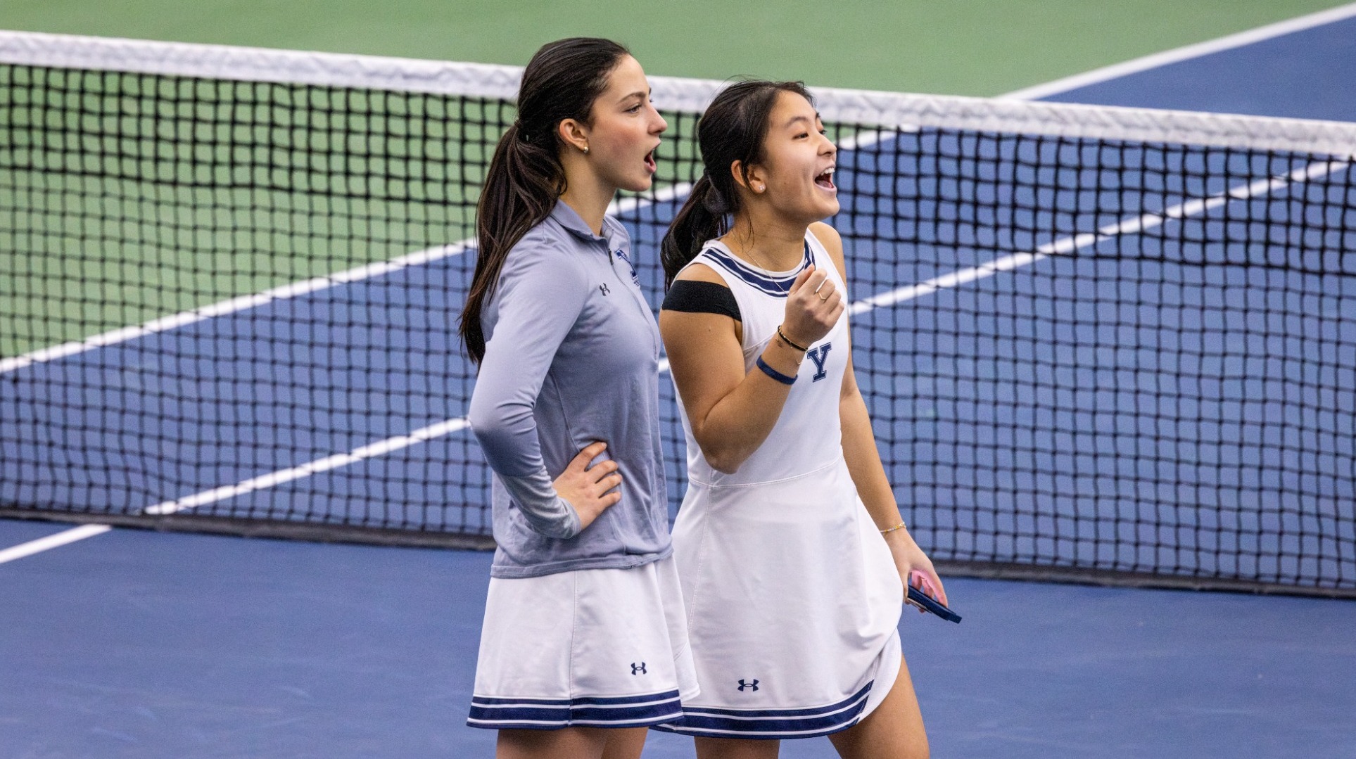 Julia Werdiger and Erin Ha