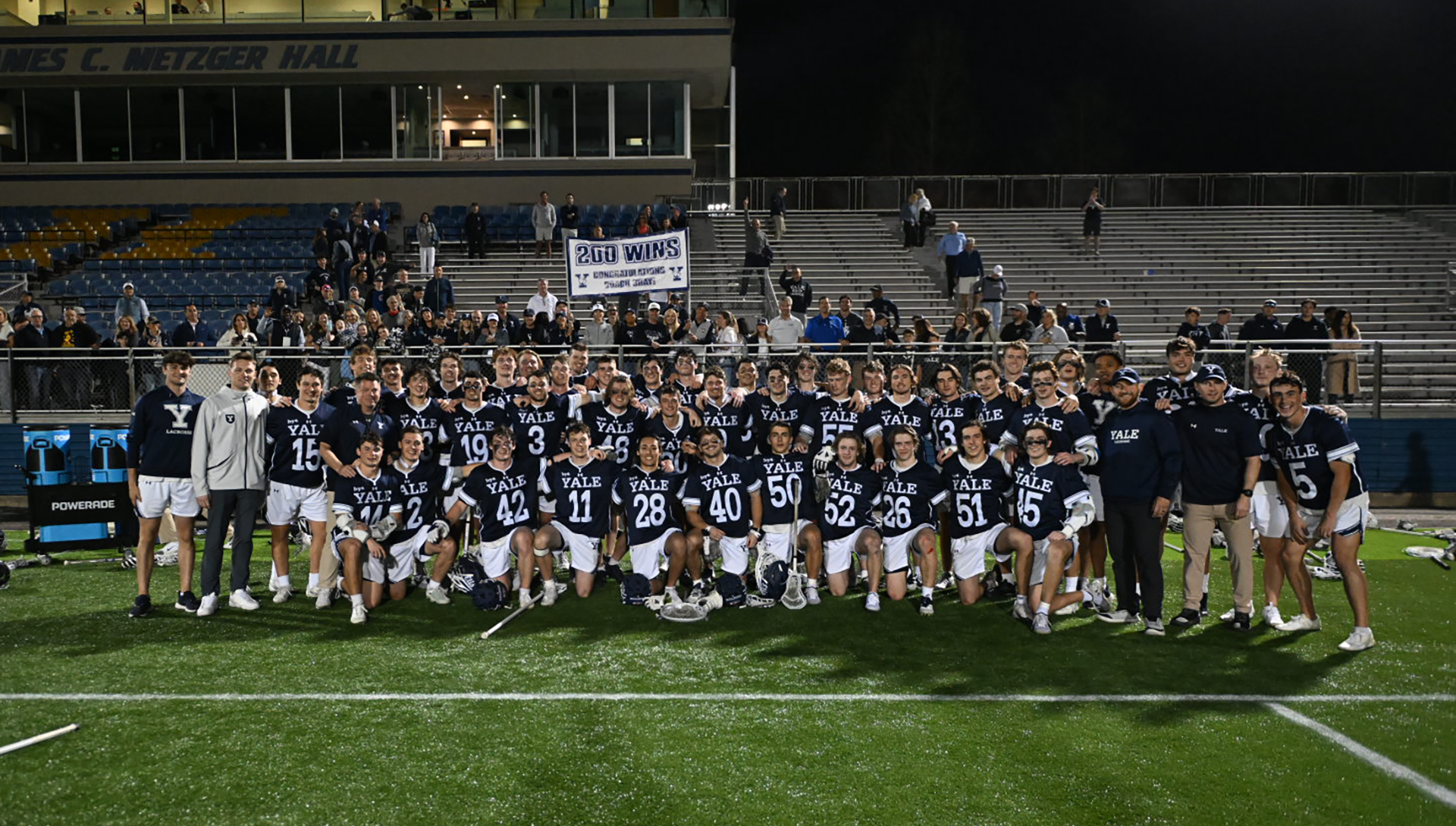 Andy Shay 200th Win at Hofstra Team Photo 2026