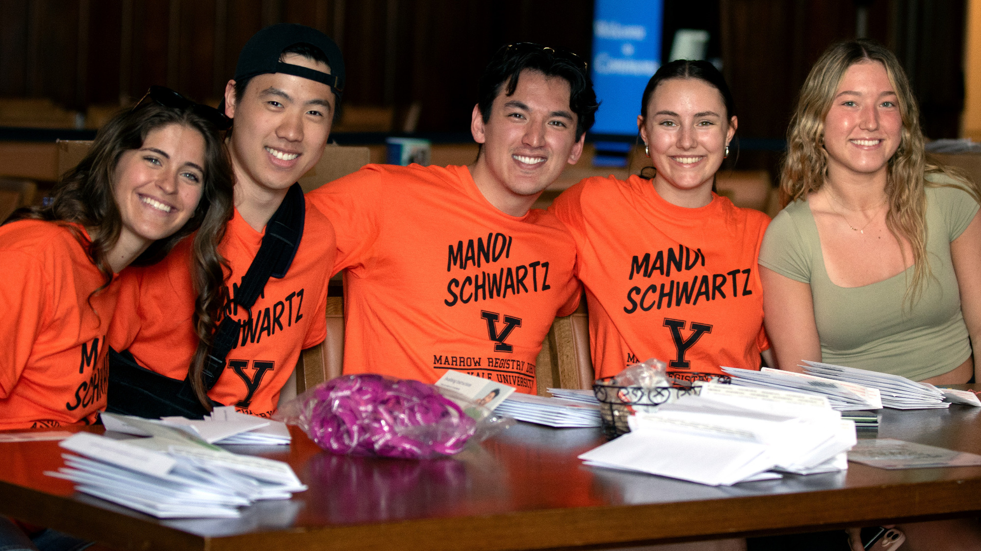 2026 Mandi Schwartz Marrow Donor Registration Drive -- First Swabber