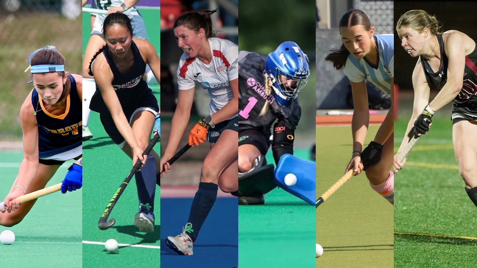 Yale field hockey newcomers.